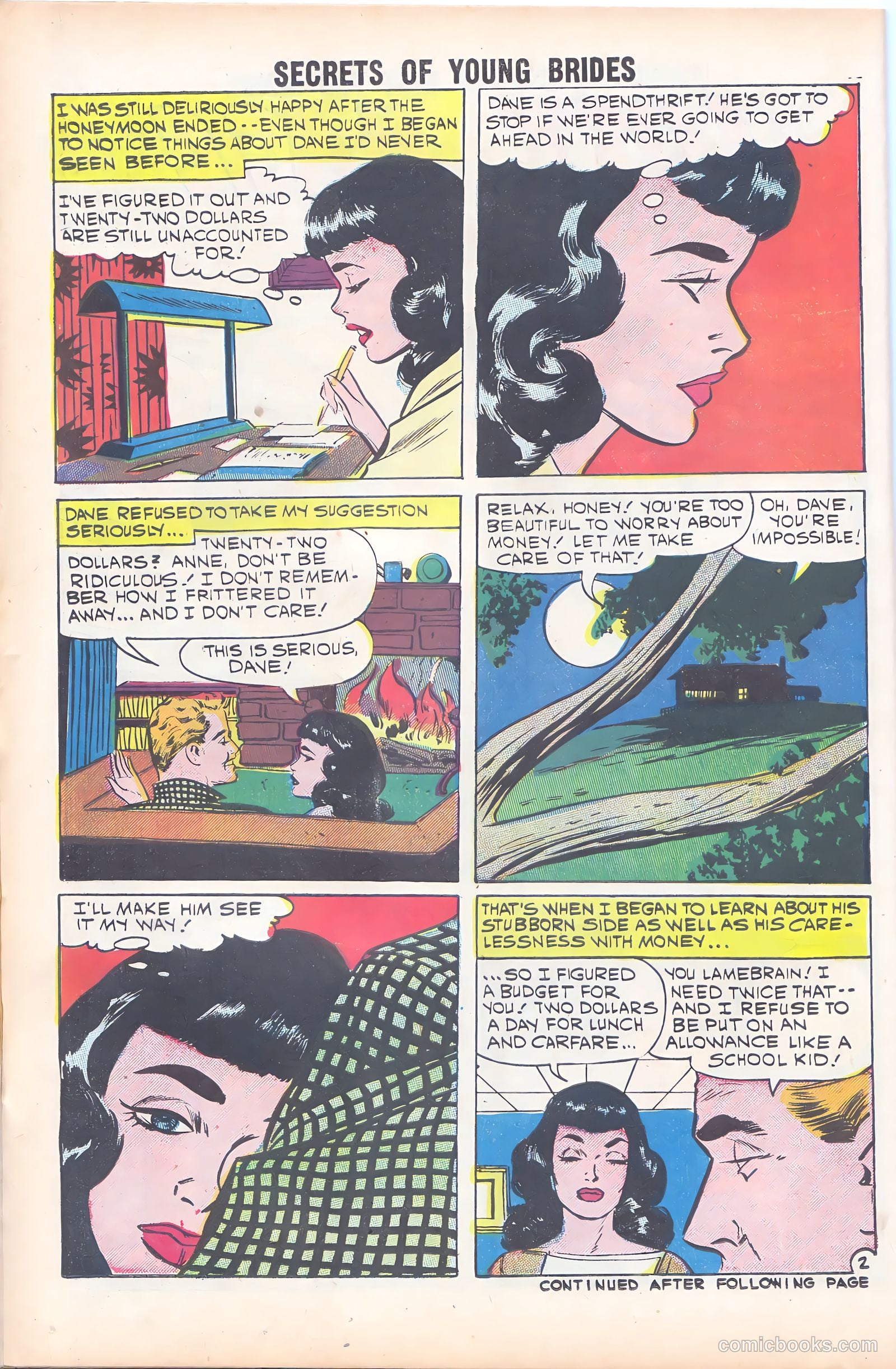 Secrets of Young Brides #18 (1960) — page 14 of 36