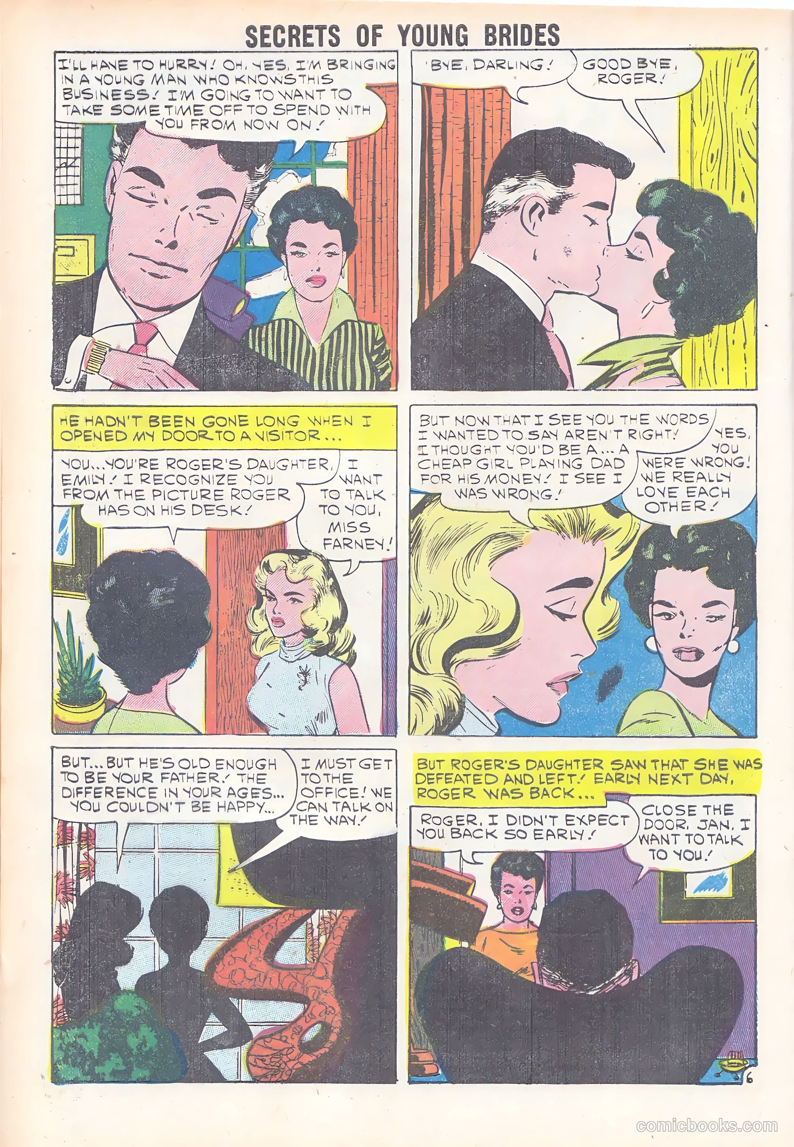 Secrets of Young Brides #18 (1960) — page 32 of 36