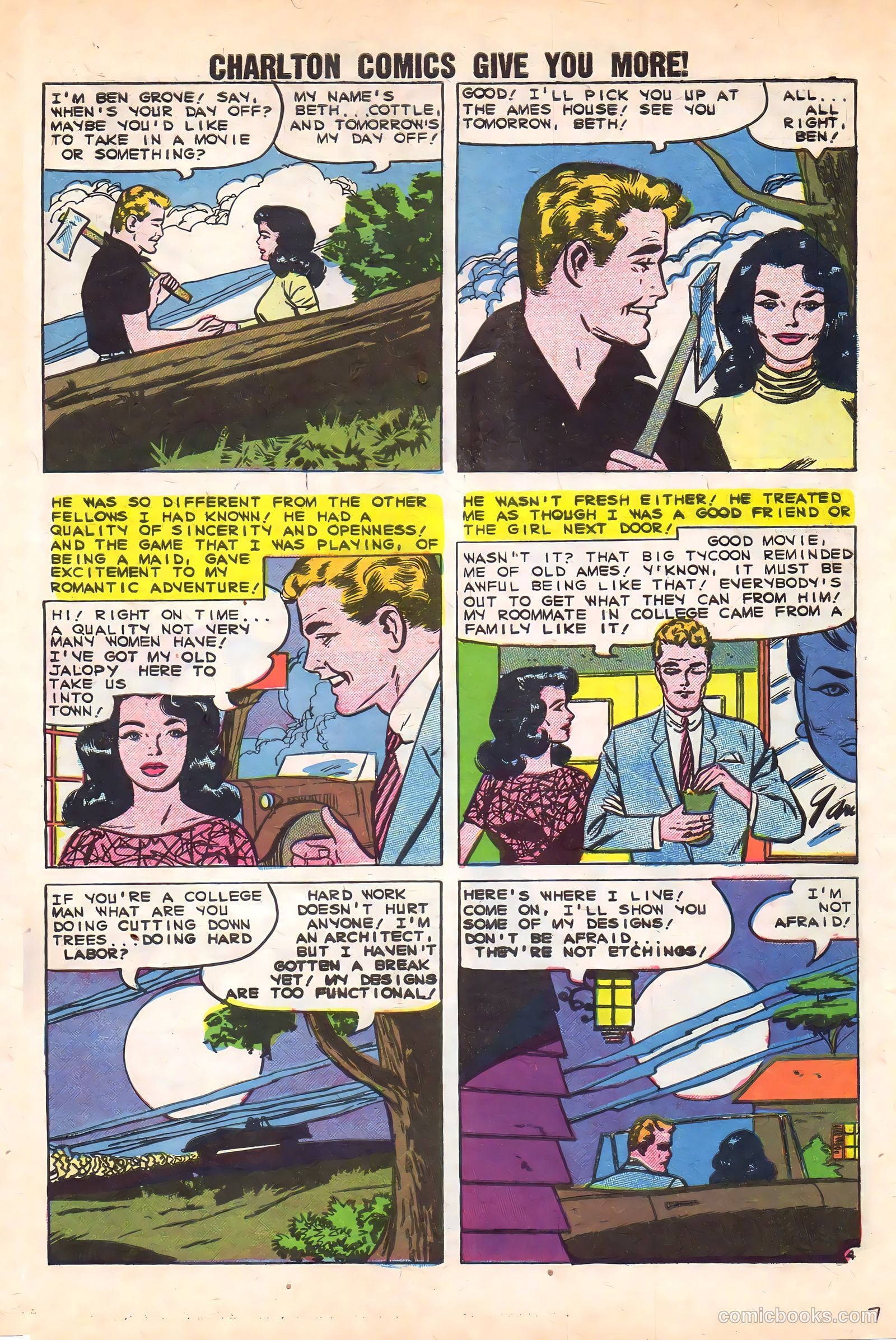 Secrets of Young Brides #19 (1960) — page 7 of 36