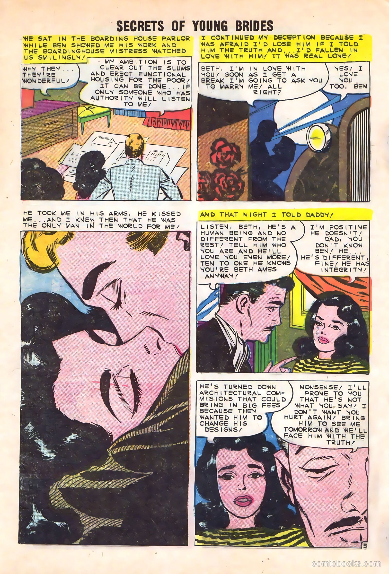 Secrets of Young Brides #19 (1960) — page 8 of 36
