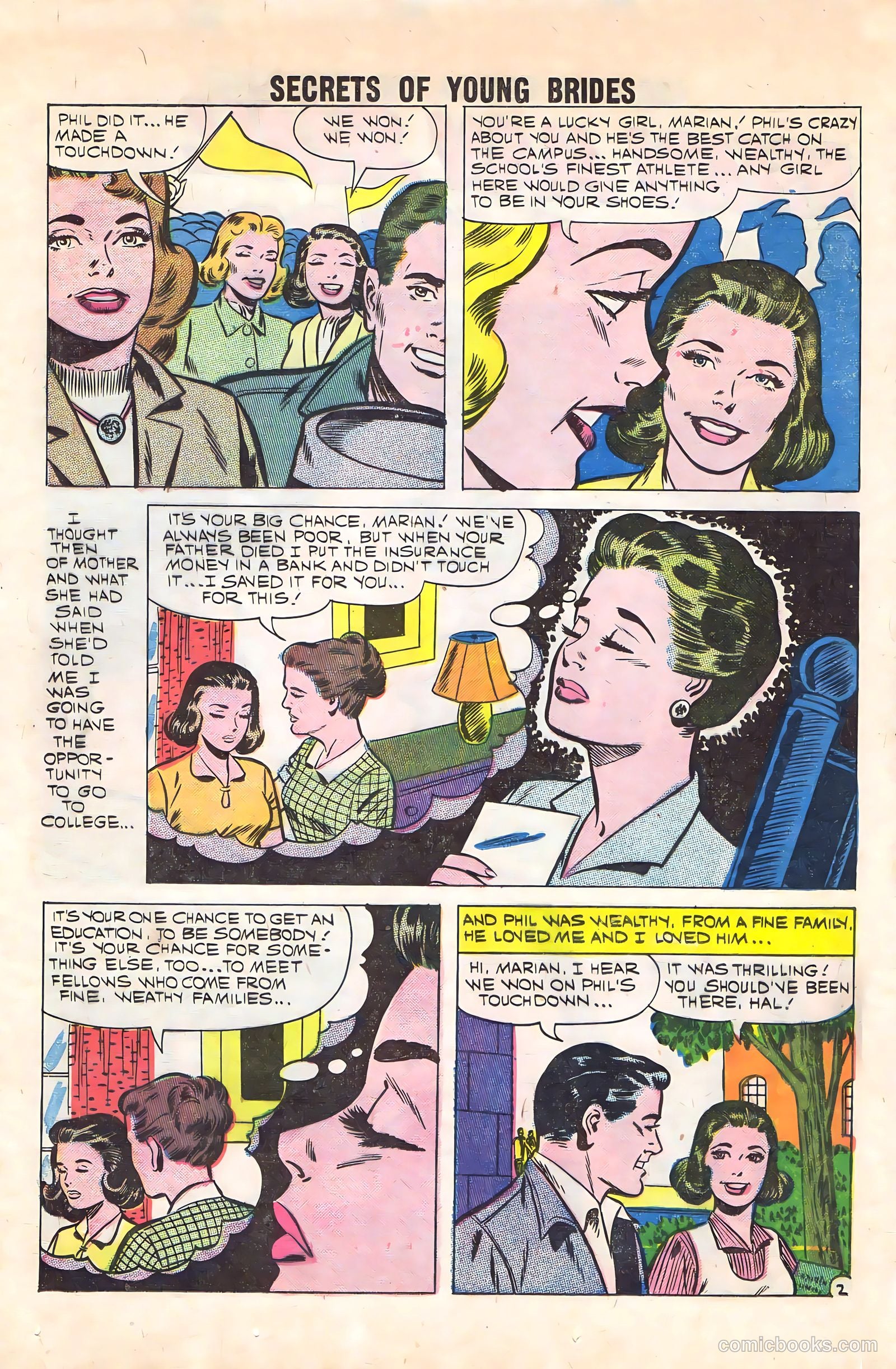 Secrets of Young Brides #19 (1960) — page 24 of 36