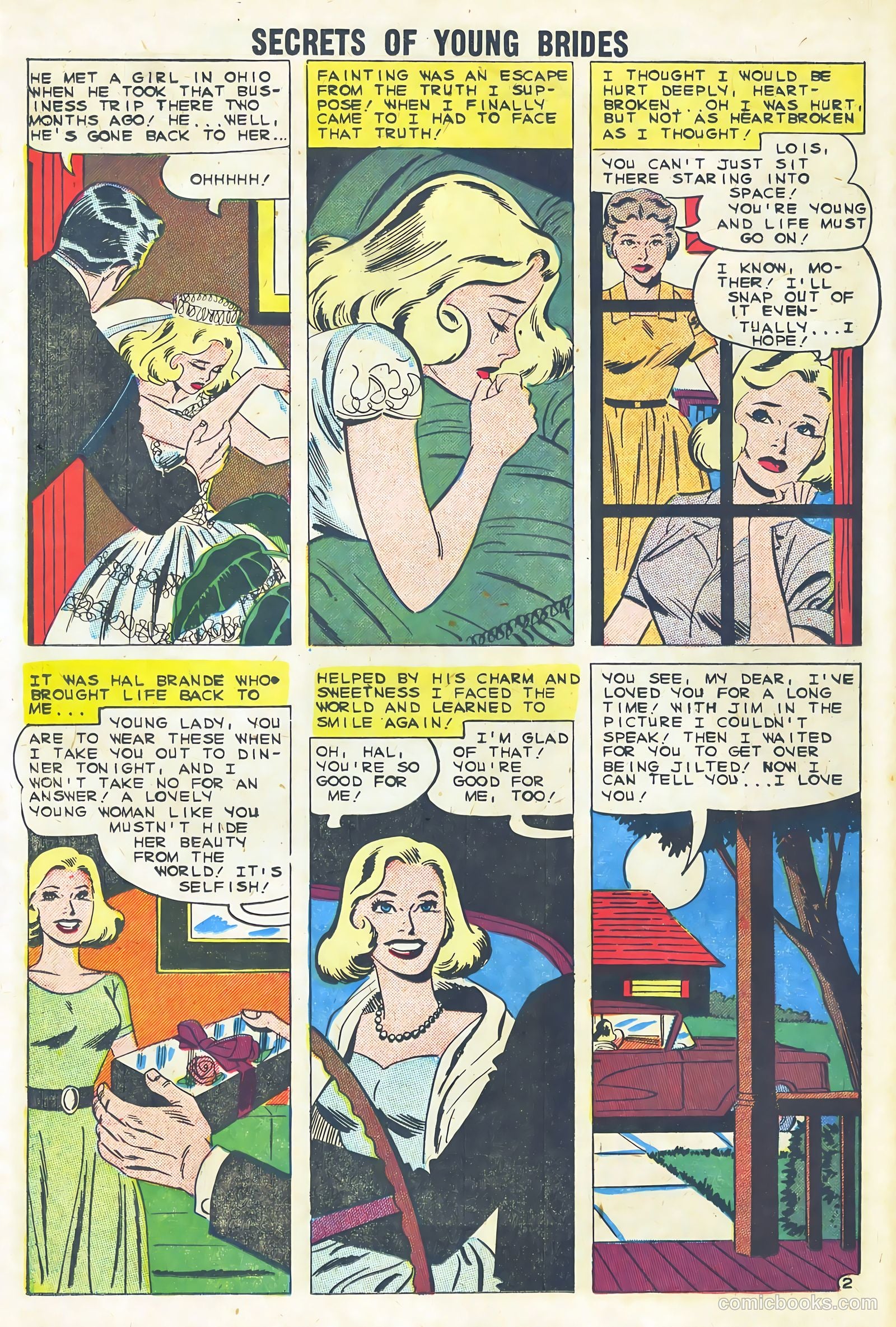 Secrets of Young Brides #21 (1960) — page 20 of 39