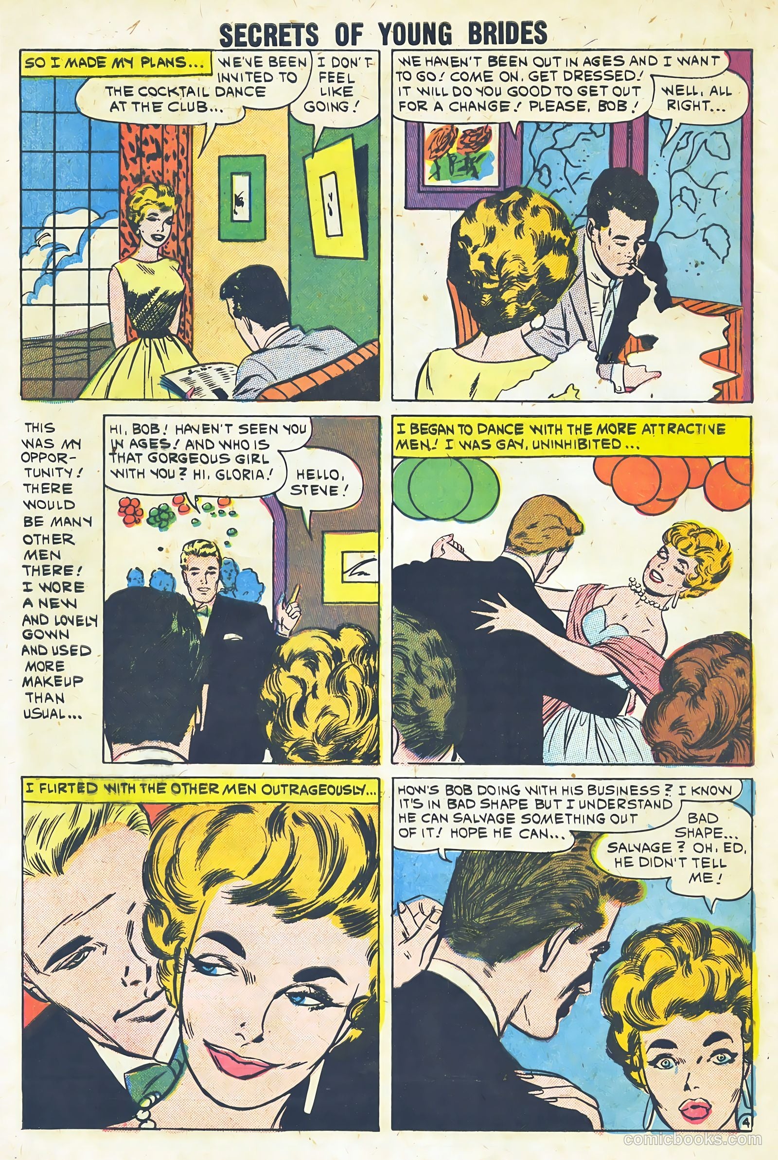 Secrets of Young Brides #21 (1960) — page 34 of 39