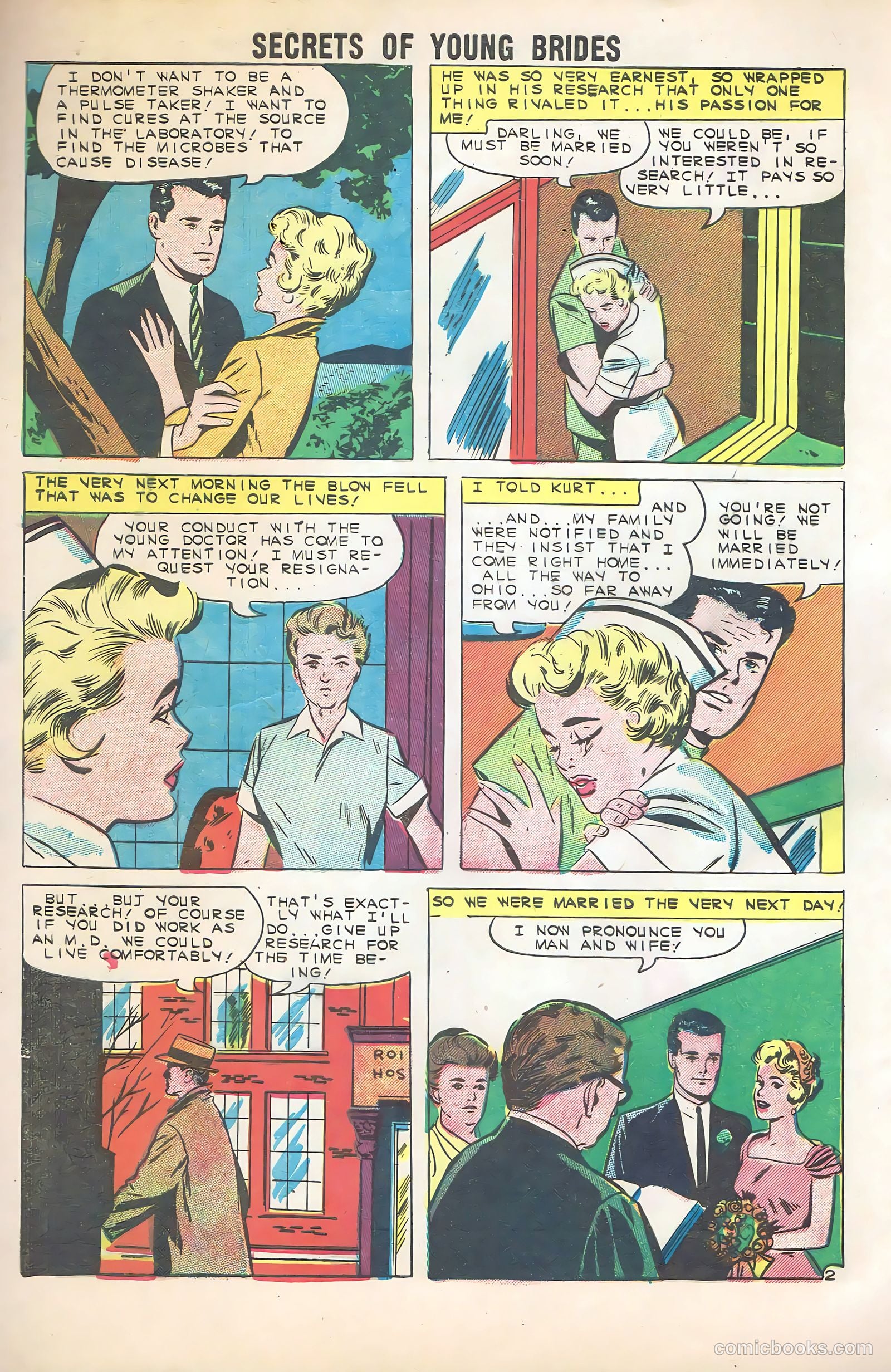 Secrets of Young Brides #22 (1960) — page 4 of 36