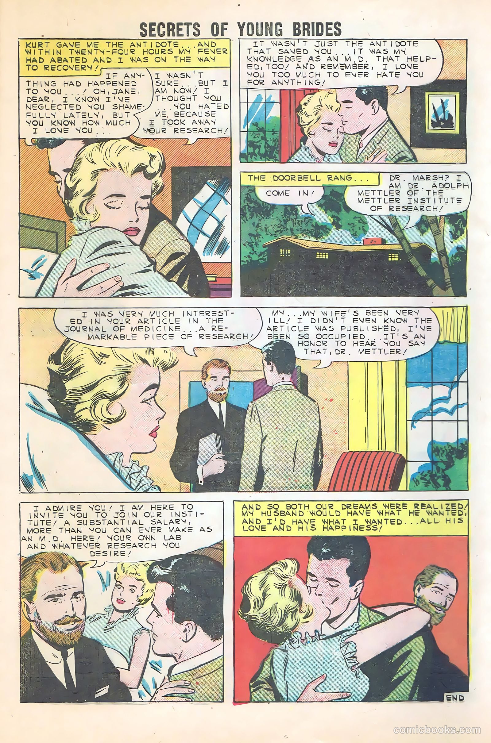 Secrets of Young Brides #22 (1960) — page 8 of 36