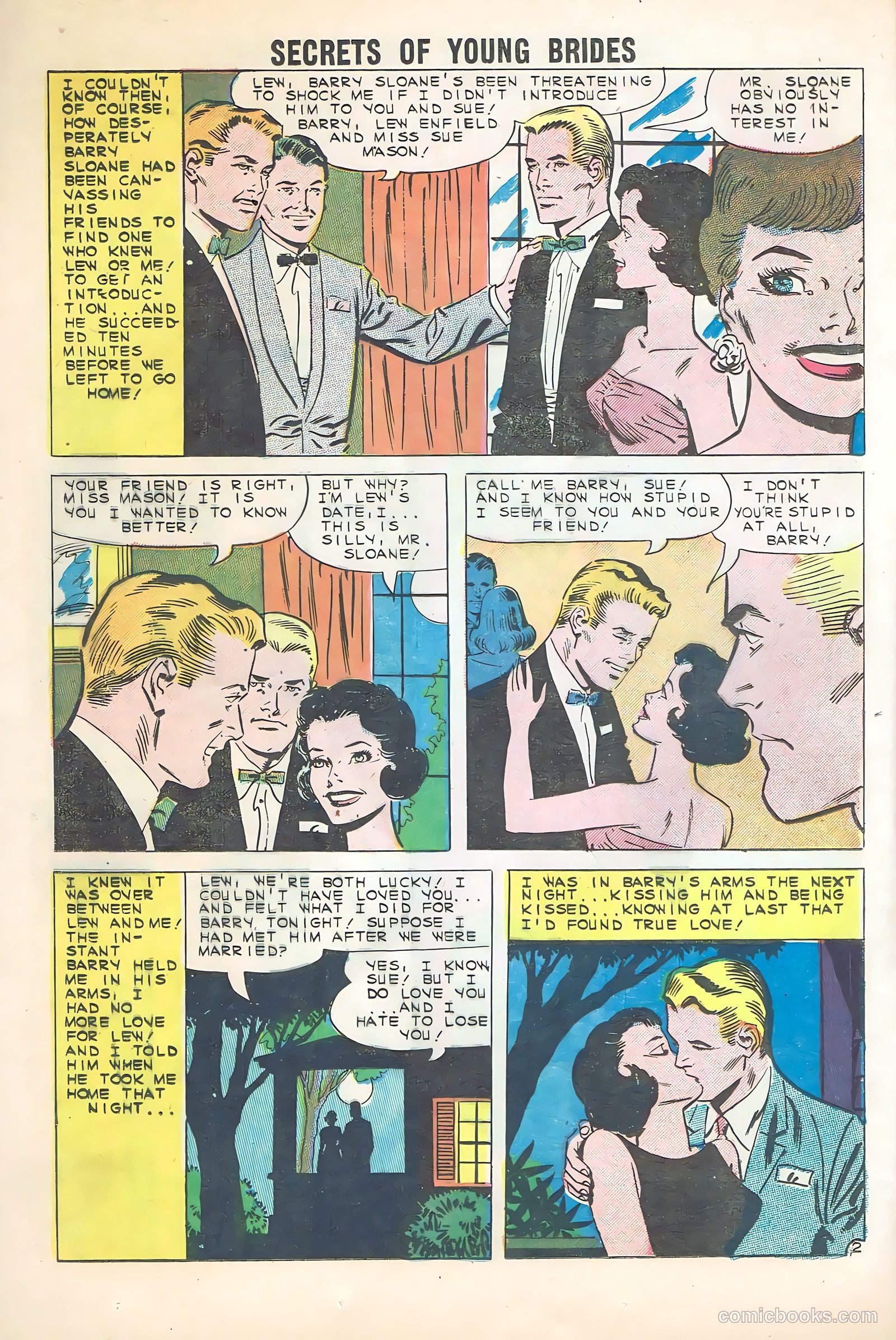 Secrets of Young Brides #22 (1960) — page 12 of 36
