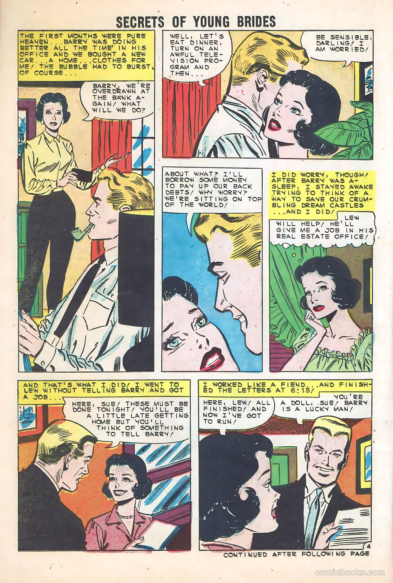 Secrets of Young Brides #22 (1960) — page 14 of 36