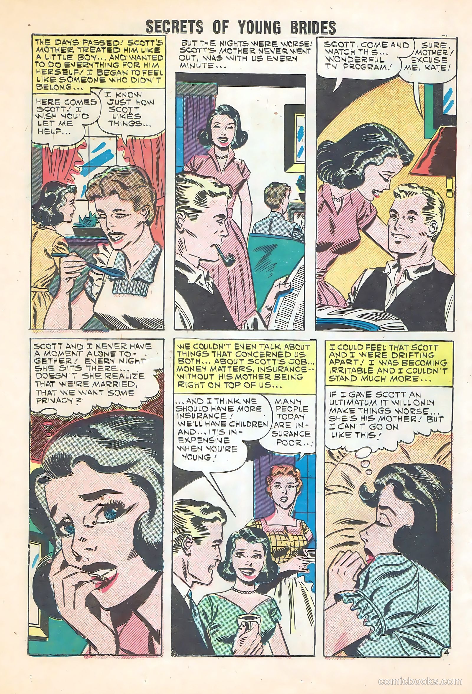 Secrets of Young Brides #22 (1960) — page 26 of 36