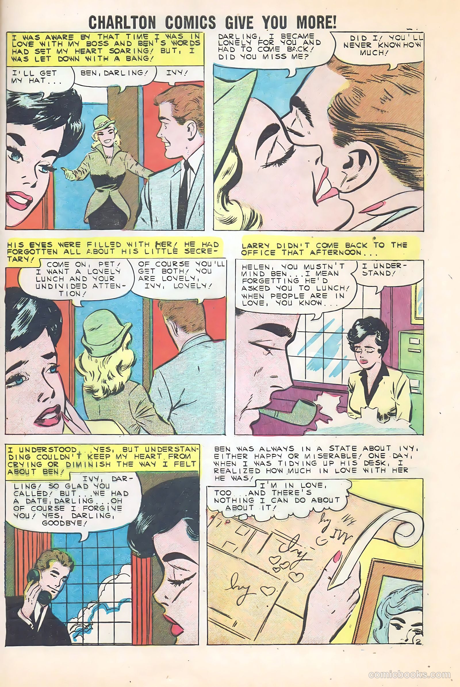 Secrets of Young Brides #22 (1960) — page 29 of 36