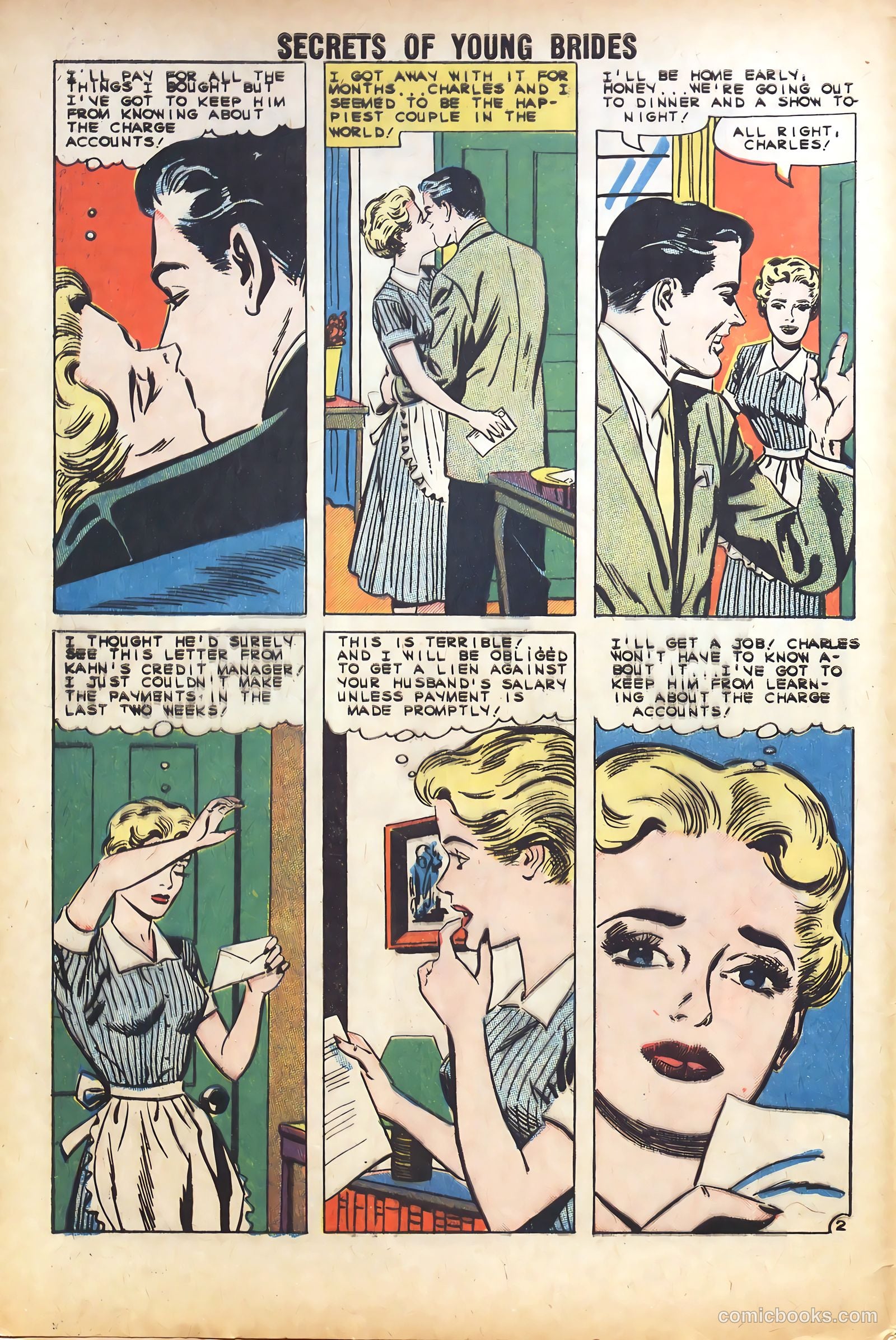 Secrets of Young Brides #23 (1960) — page 4 of 36