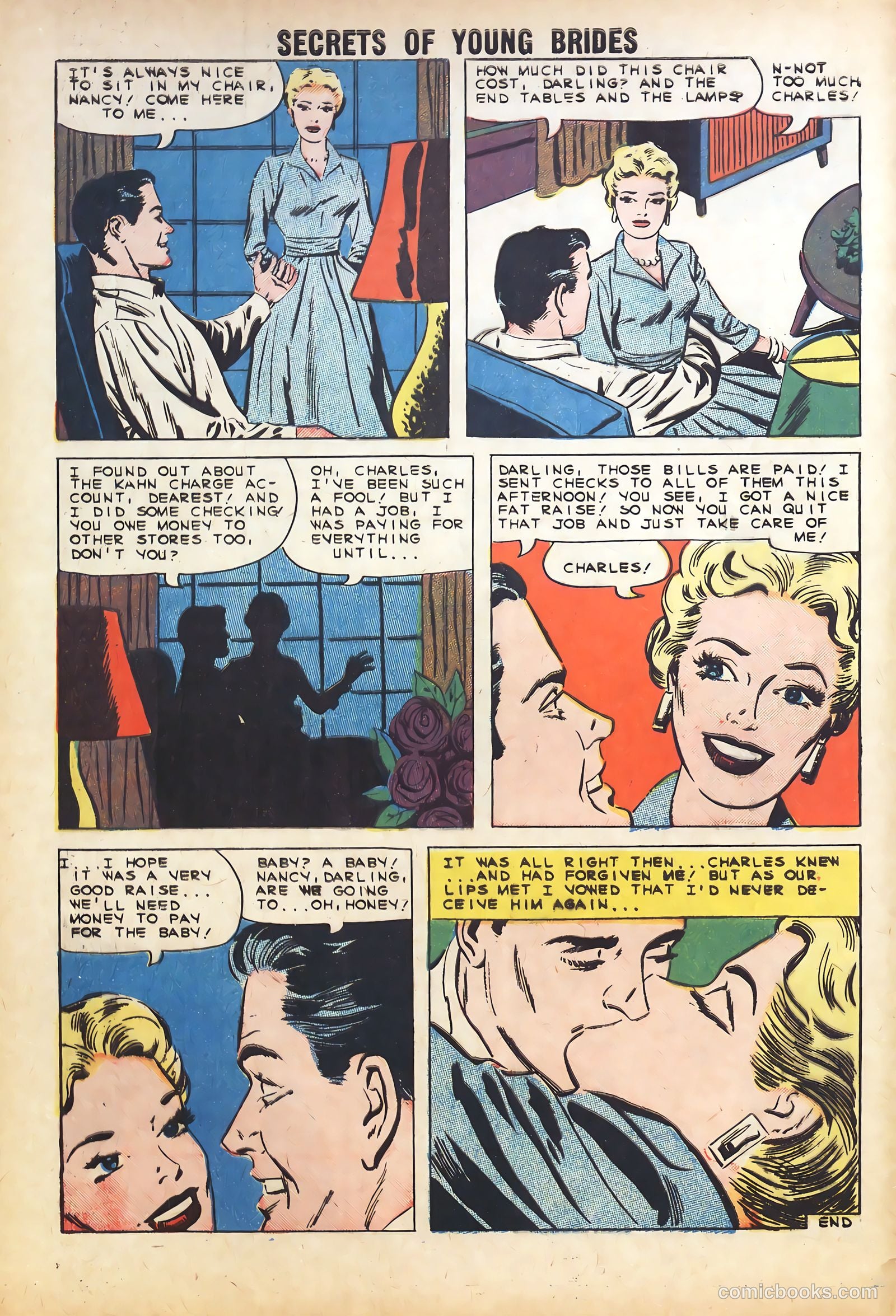 Secrets of Young Brides #23 (1960) — page 8 of 36