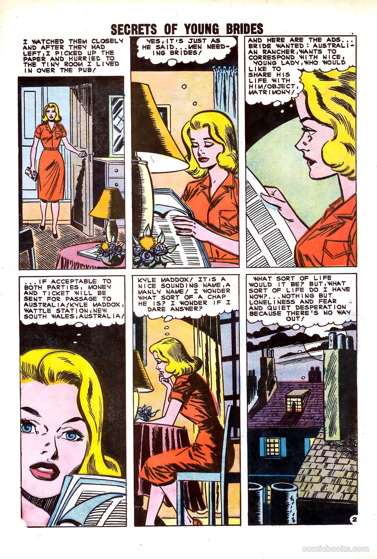 Secrets of Young Brides #24 (1961) — page 4 of 35