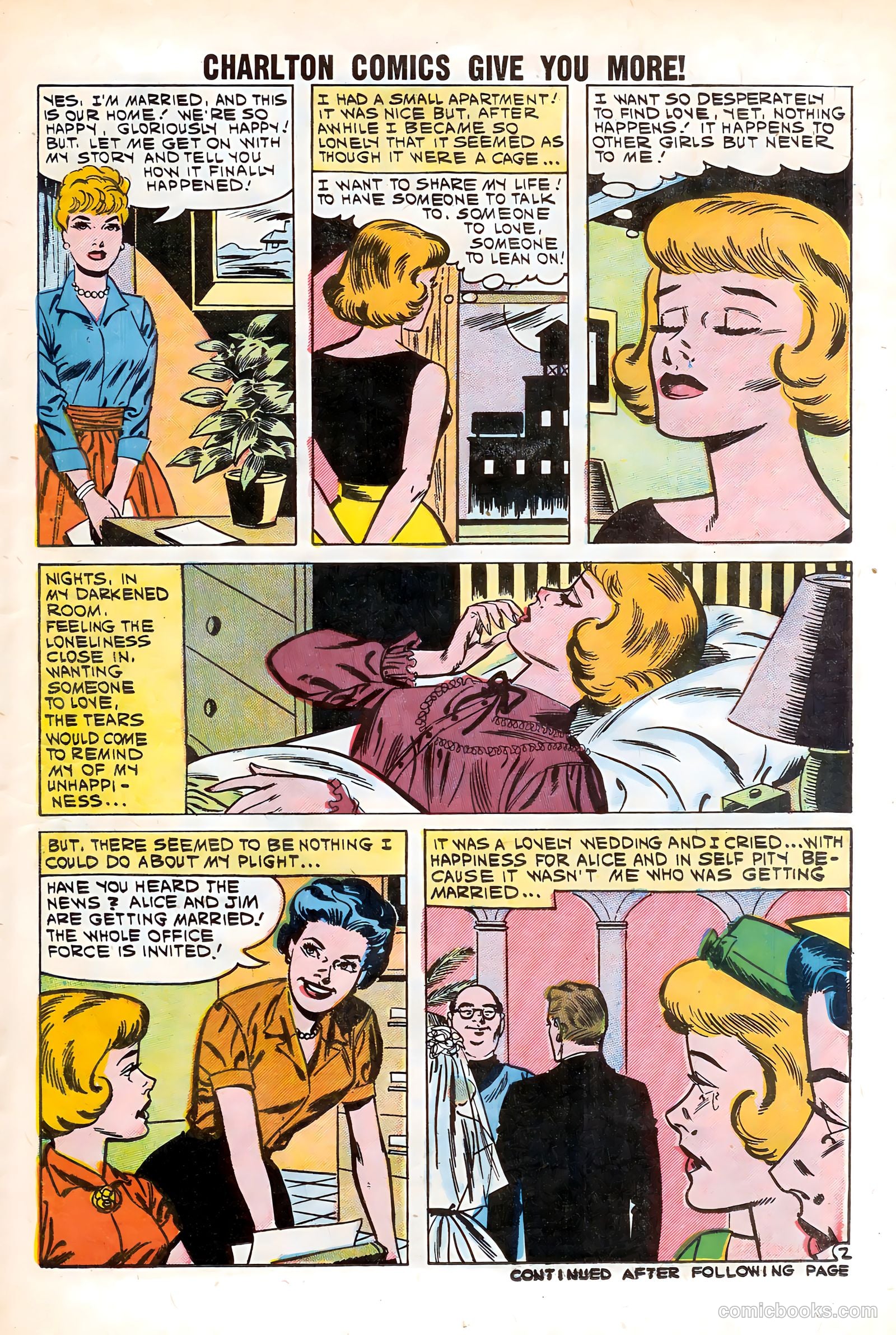 Secrets of Young Brides #24 (1961) — page 21 of 35