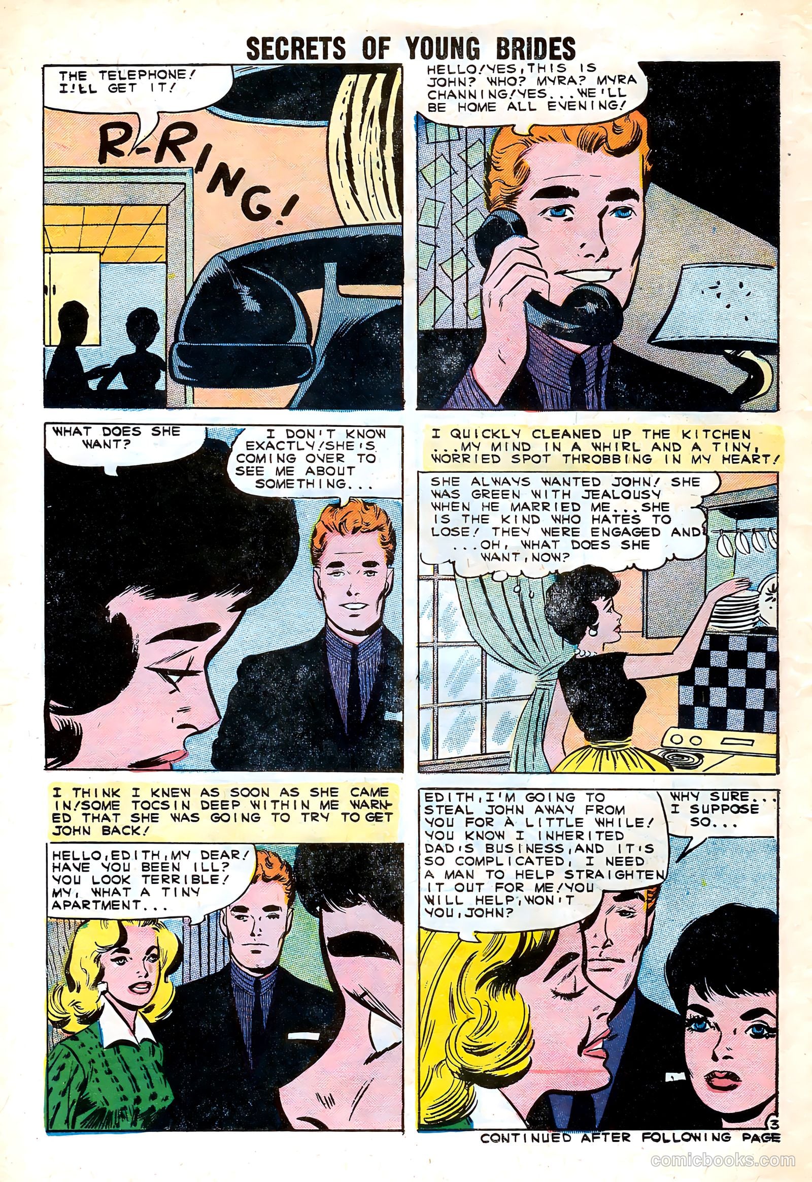 Secrets of Young Brides #24 (1961) — page 30 of 35
