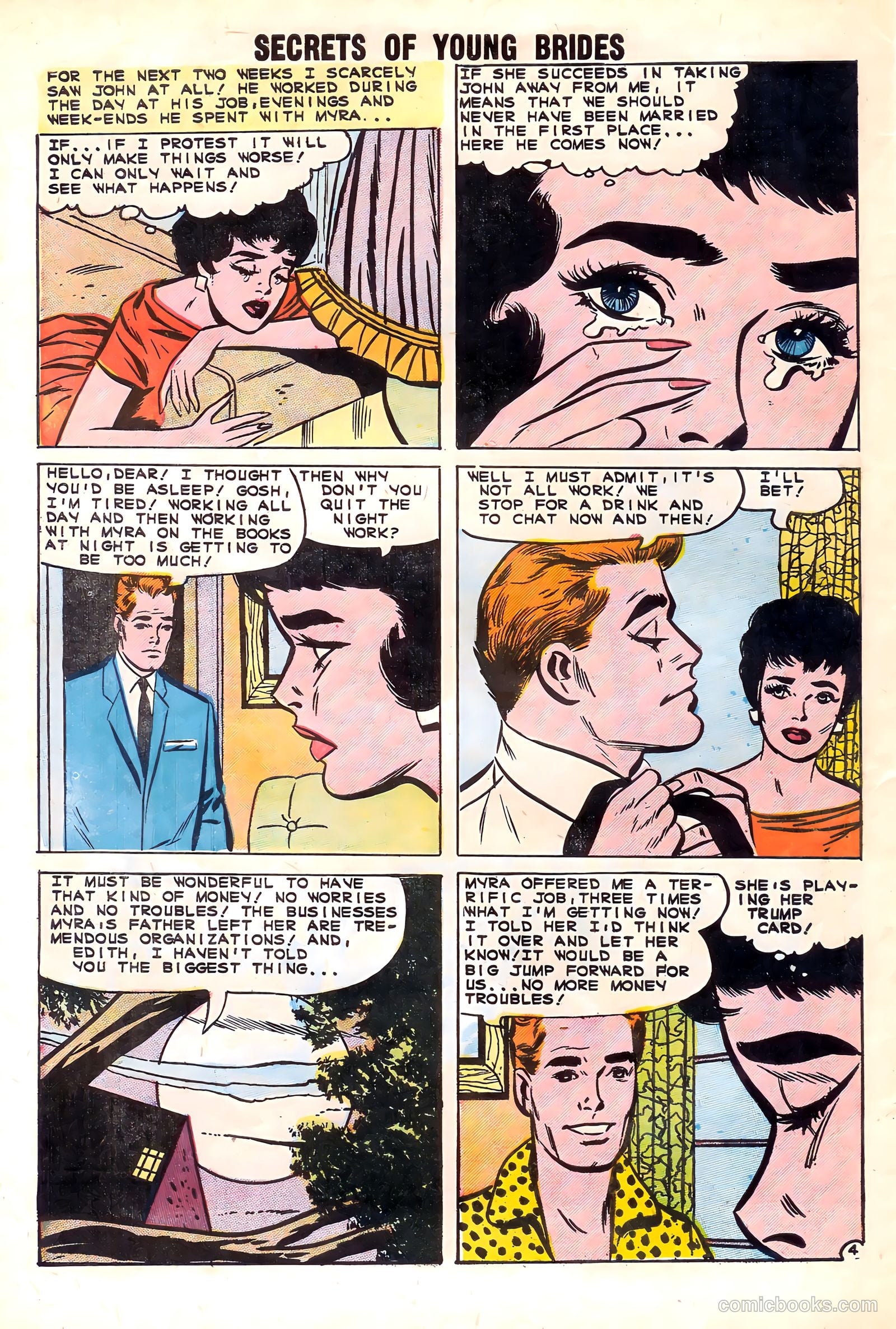 Secrets of Young Brides #24 (1961) — page 32 of 35