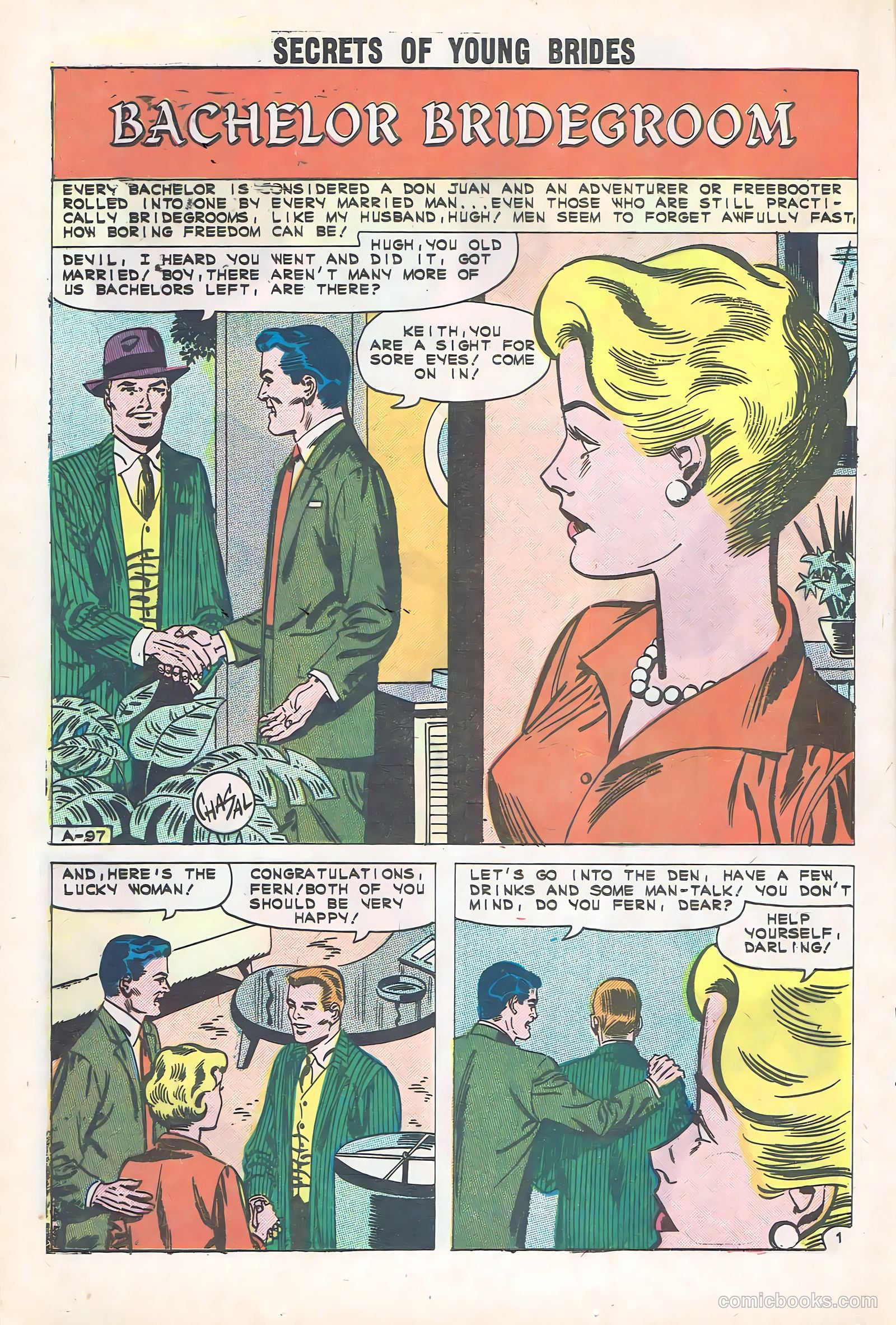 Secrets of Young Brides #25 (1961) — page 20 of 36