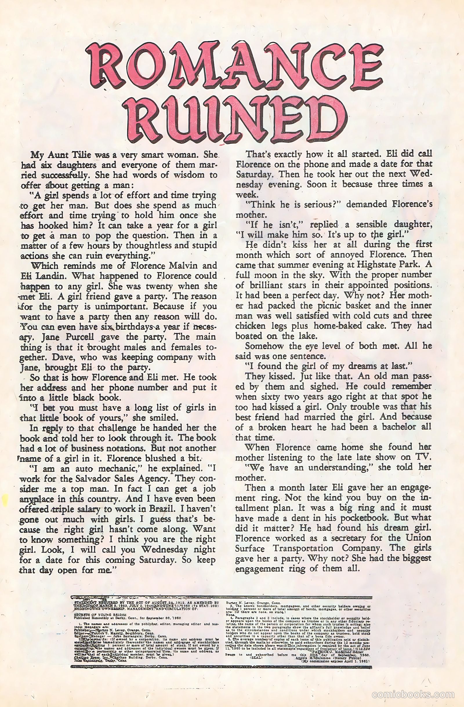 Secrets of Young Brides #25 (1961) — page 24 of 36