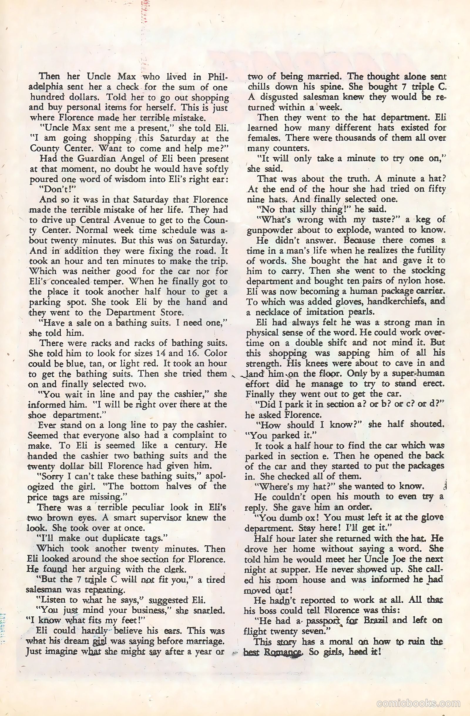 Secrets of Young Brides #25 (1961) — page 25 of 36