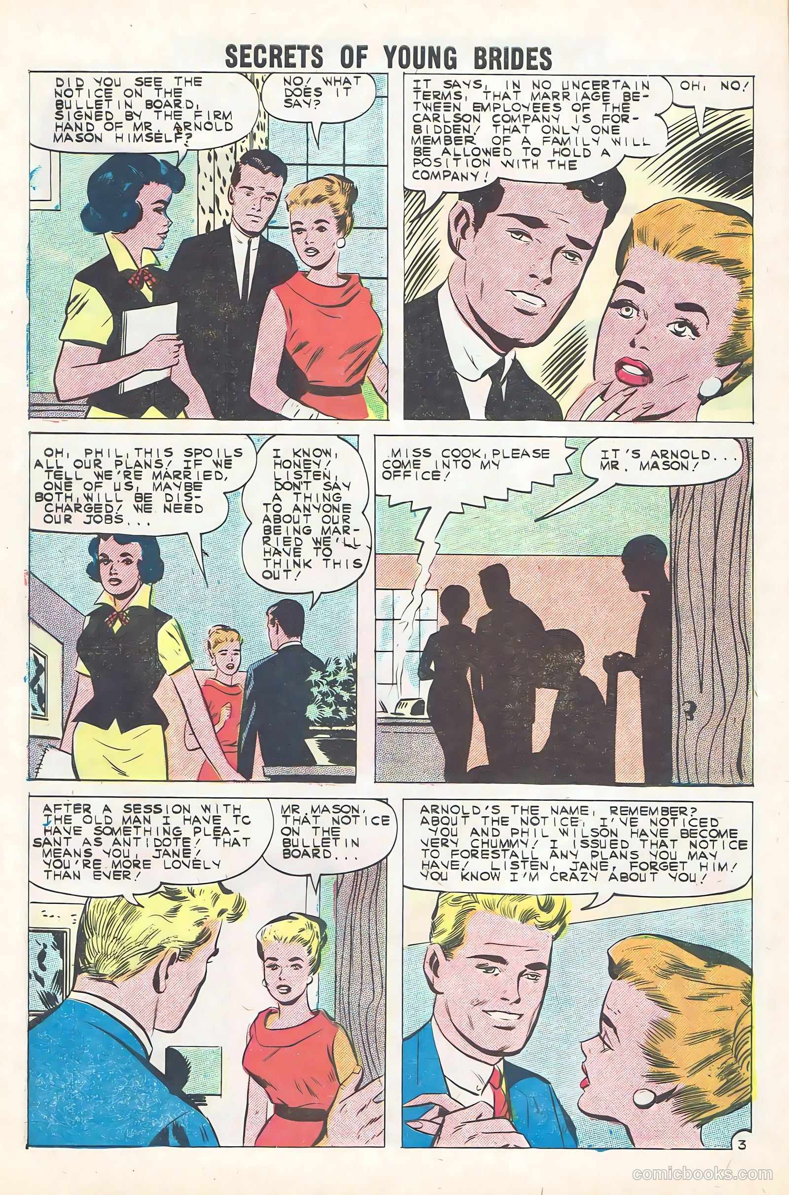 Secrets of Young Brides #25 (1961) — page 28 of 36