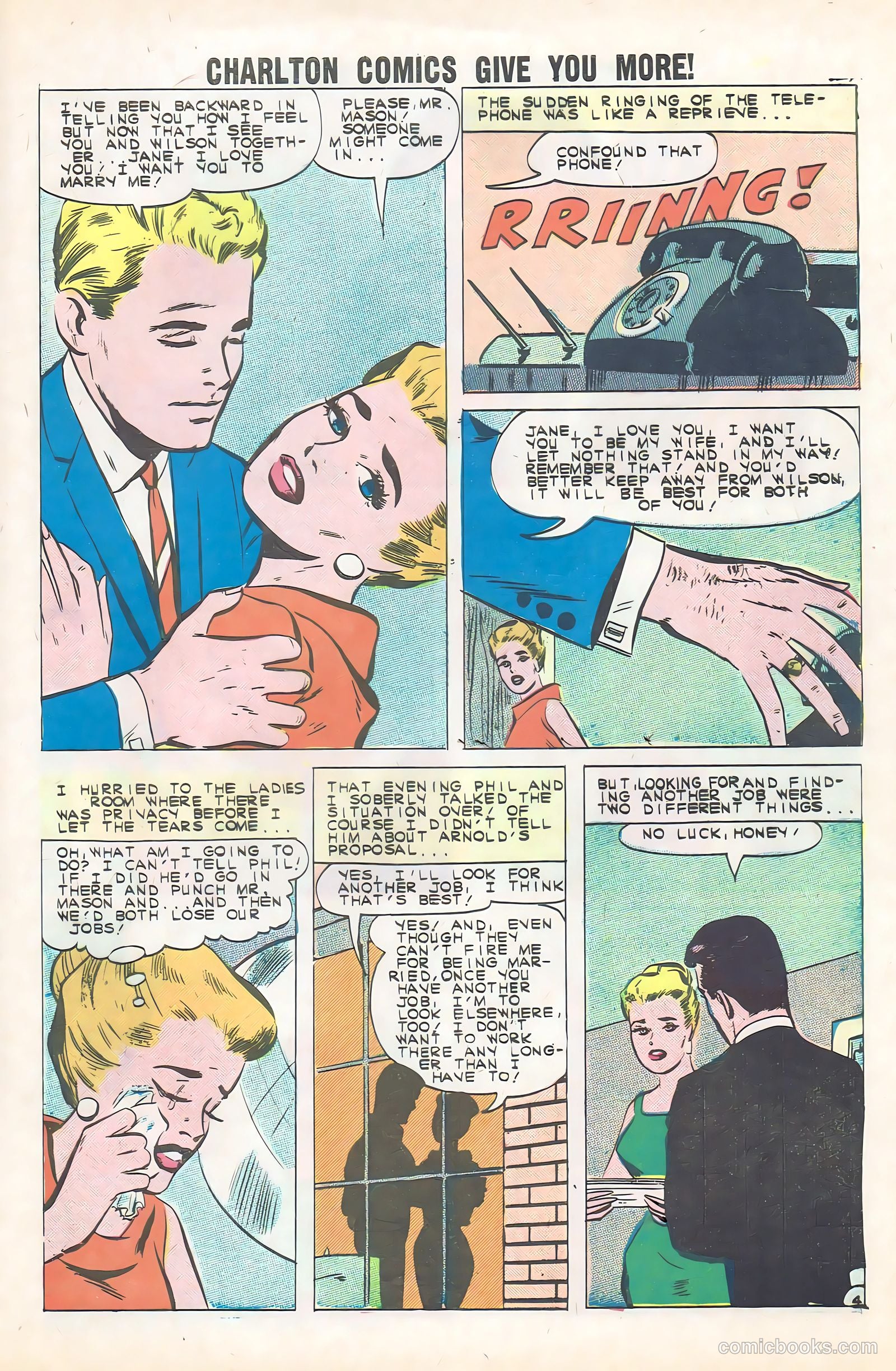 Secrets of Young Brides #25 (1961) — page 29 of 36