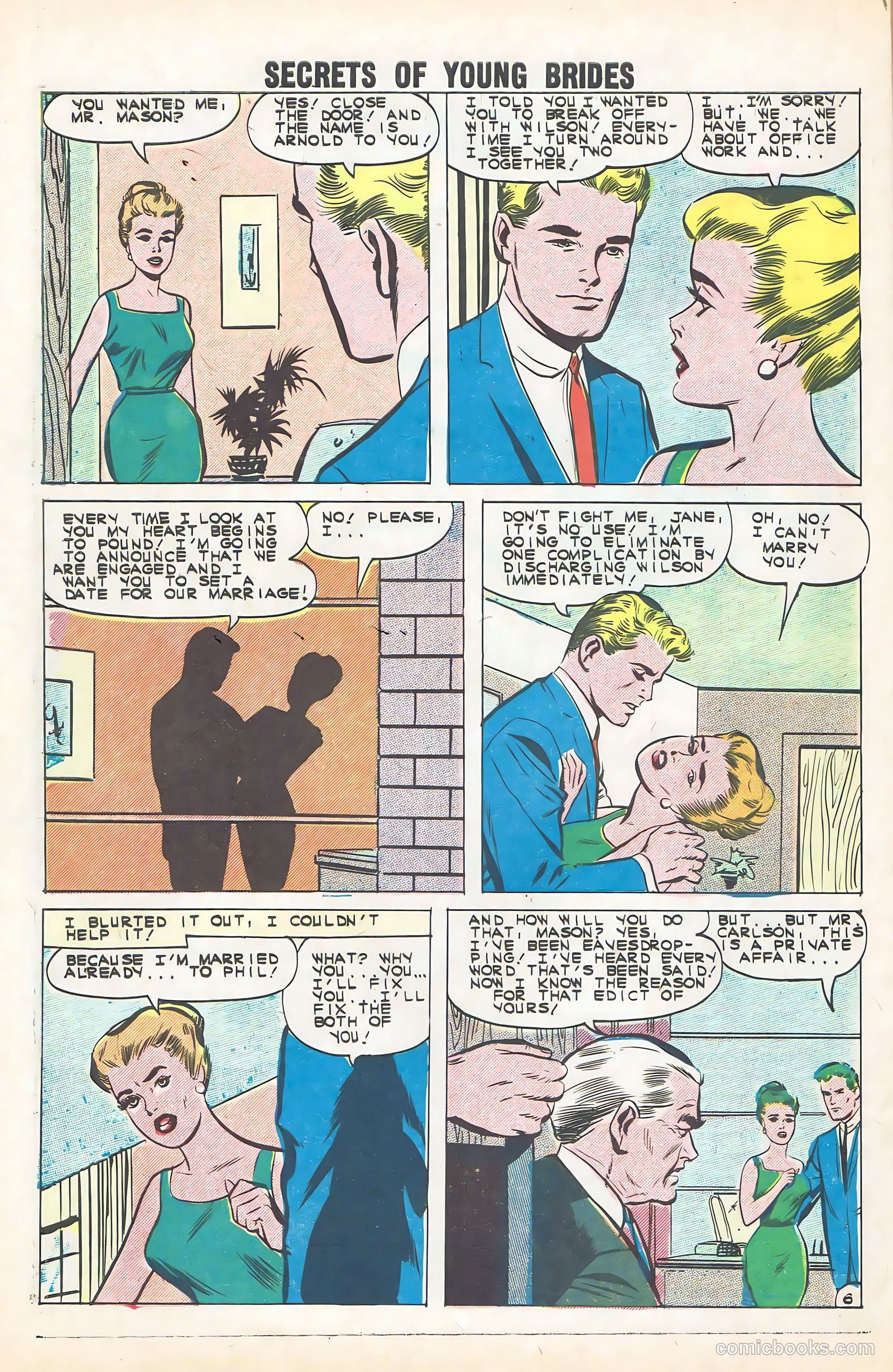 Secrets of Young Brides #25 (1961) — page 32 of 36