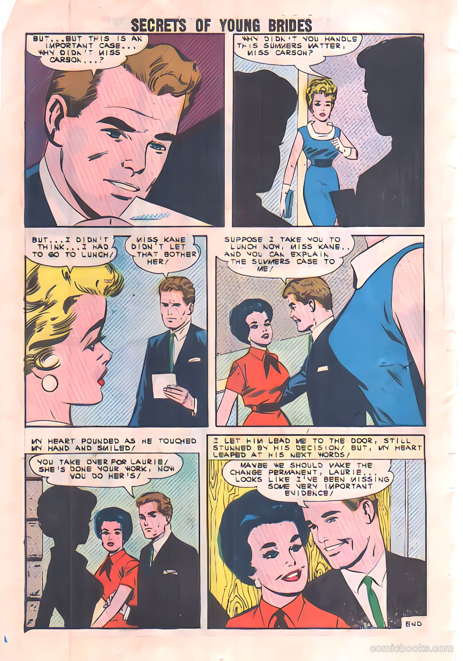 Secrets of Young Brides #29 (1962) — page 7 of 33