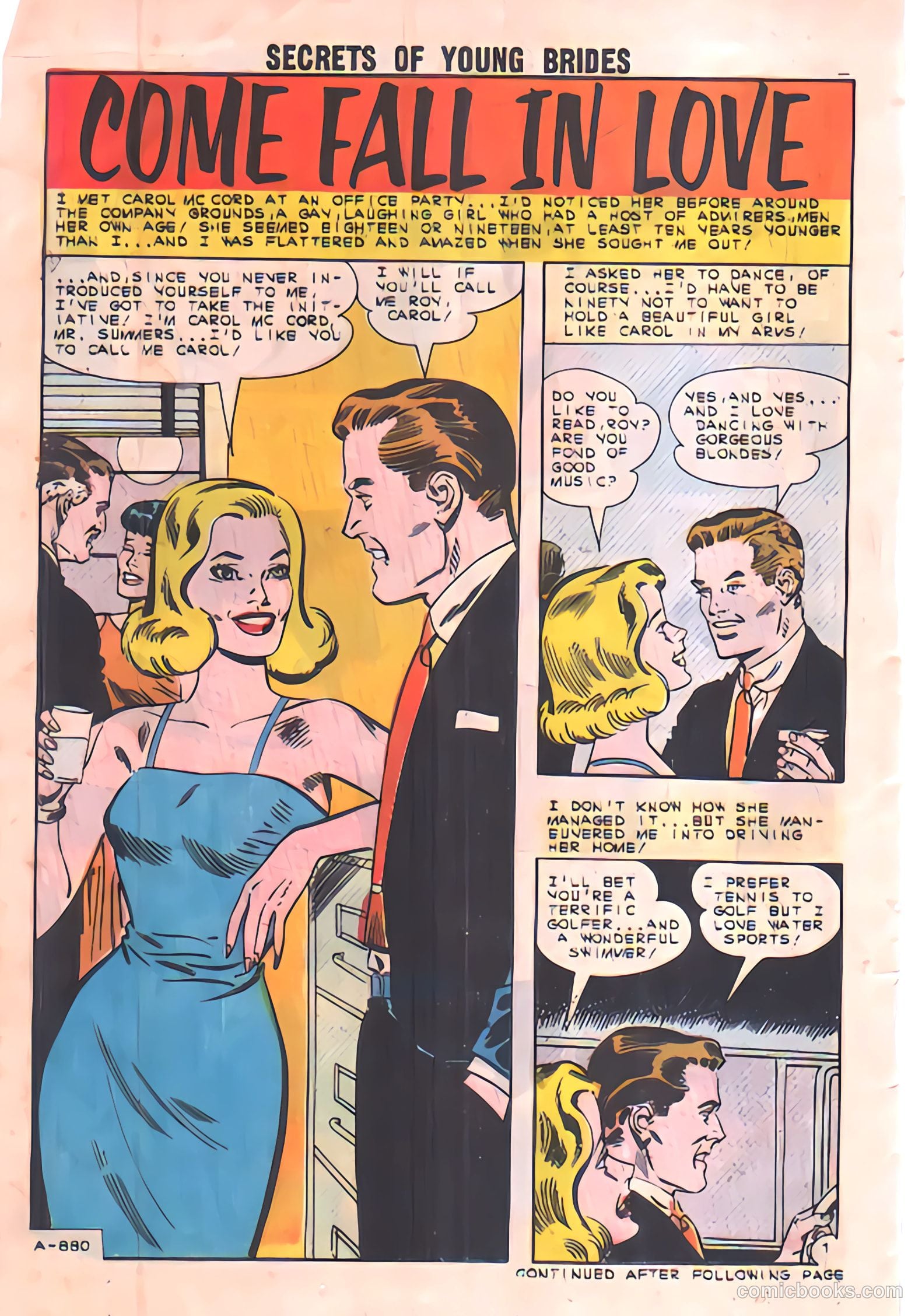 Secrets of Young Brides #29 (1962) — page 13 of 33