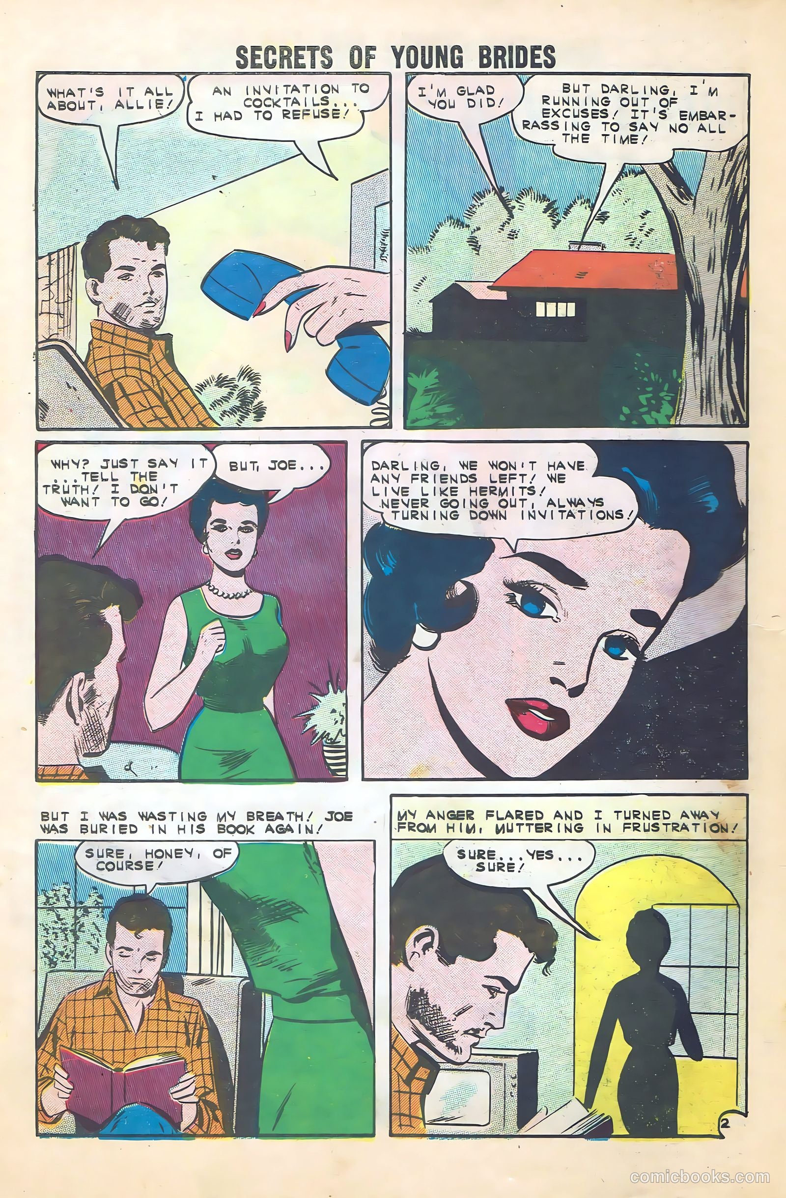 Secrets of Young Brides #30 (1962) — page 10 of 36
