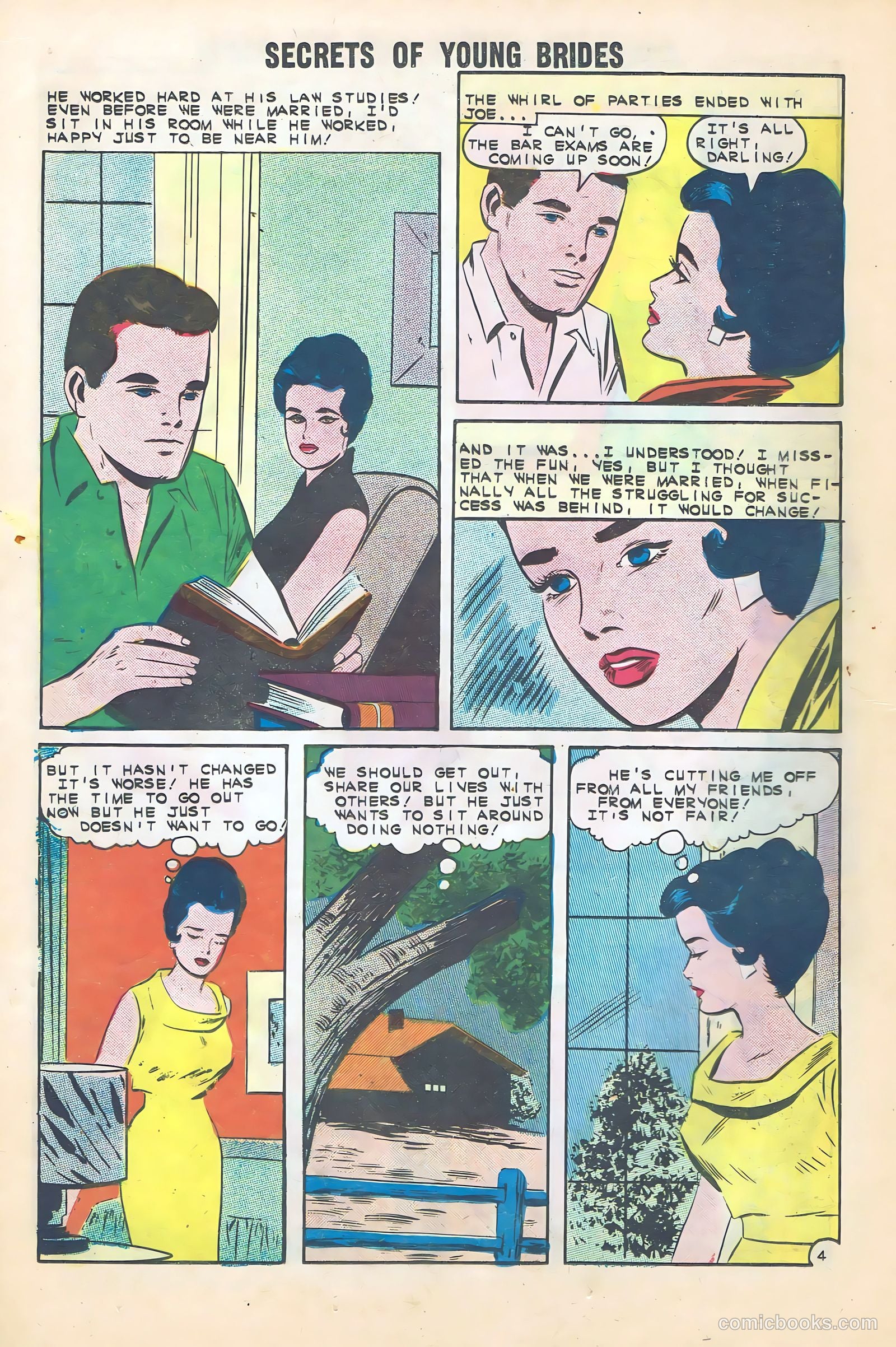 Secrets of Young Brides #30 (1962) — page 12 of 36