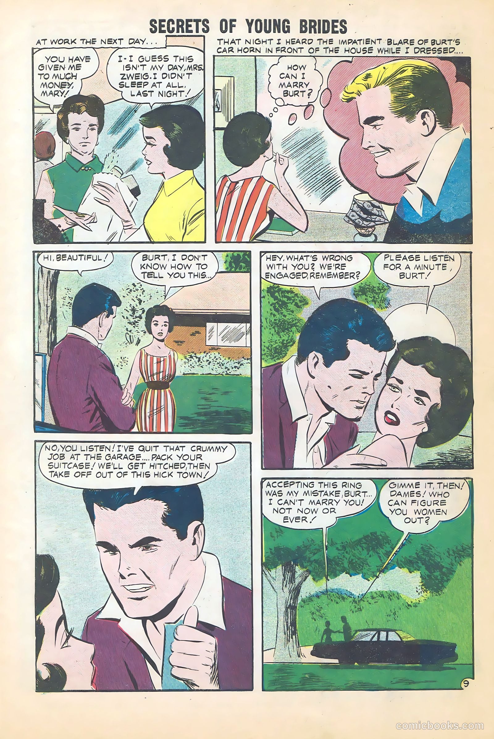 Secrets of Young Brides #30 (1962) — page 32 of 36