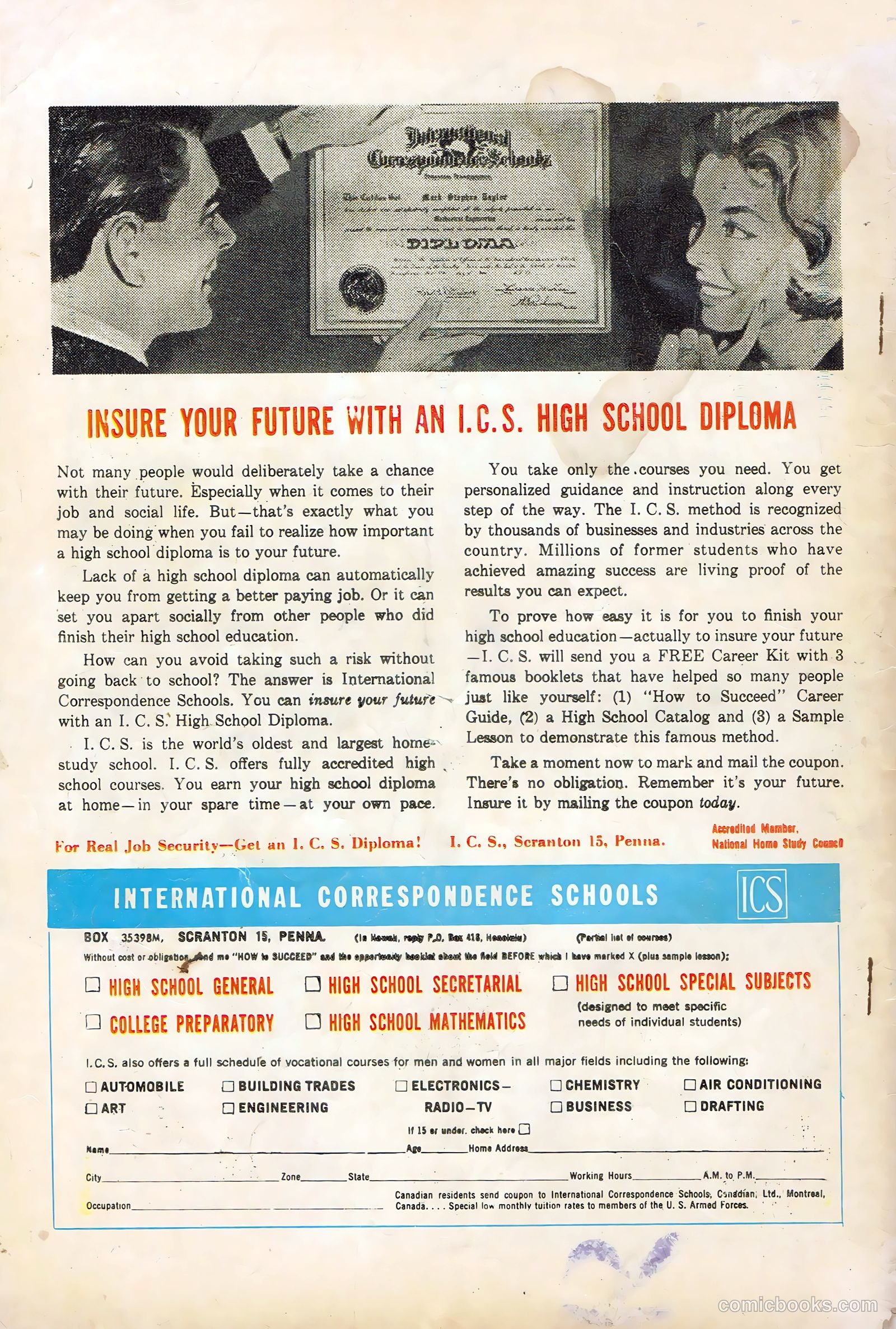 Secrets of Young Brides #30 (1962) — page 36 of 36