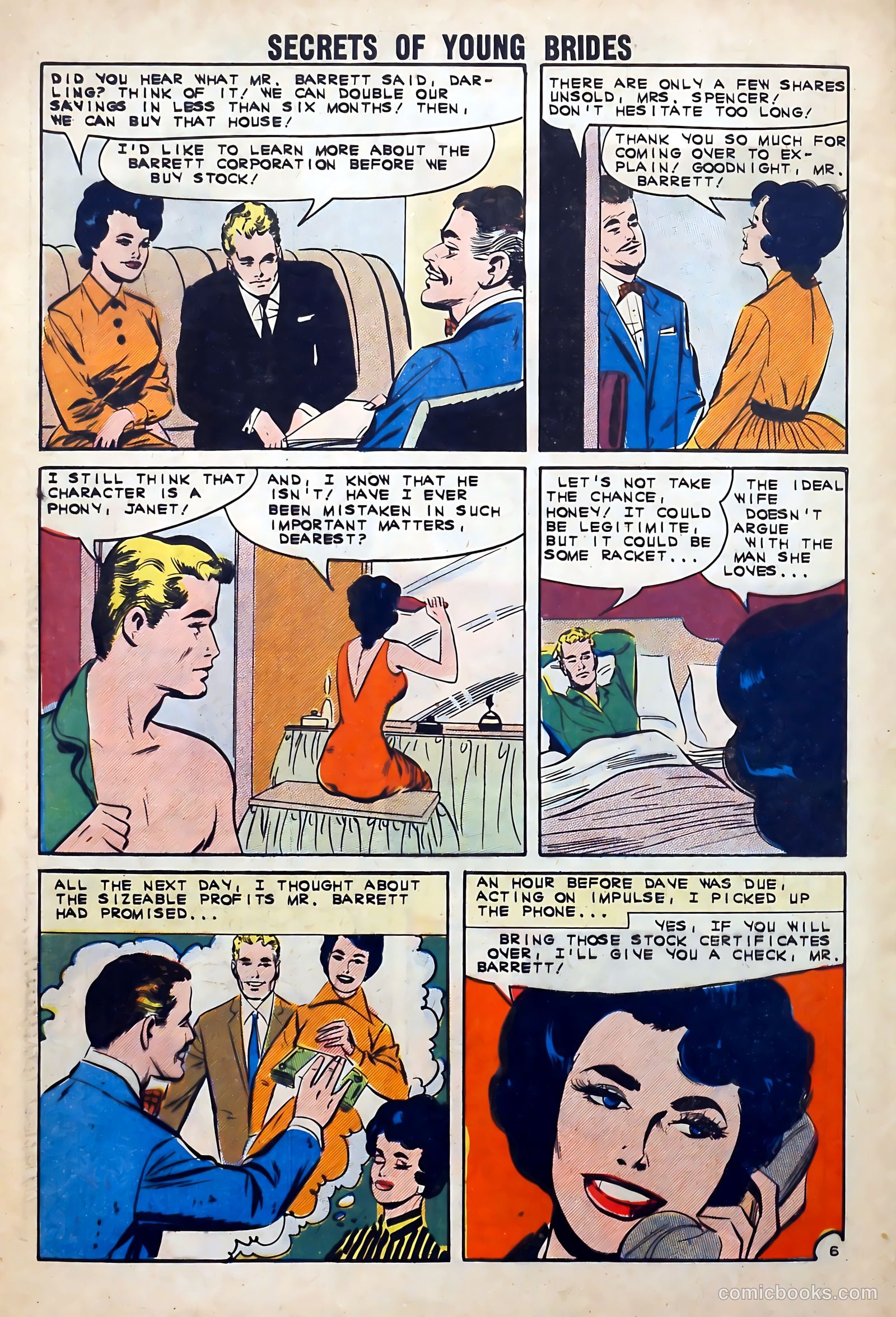 Secrets of Young Brides #31 (1962) — page 28 of 36