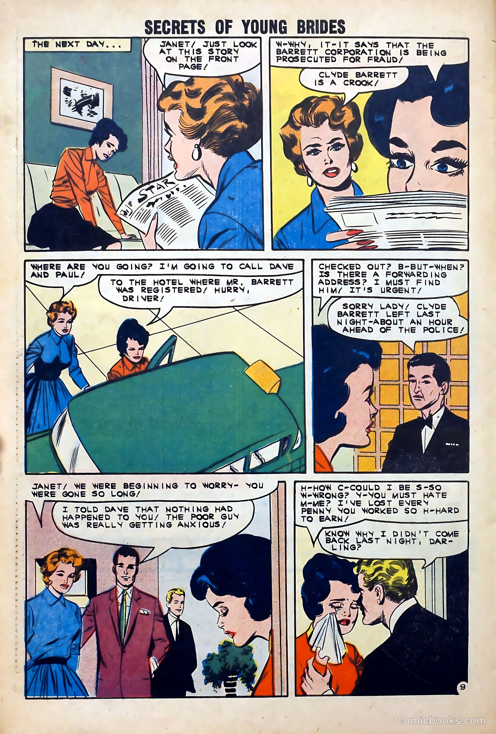 Secrets of Young Brides #31 (1962) — page 32 of 36