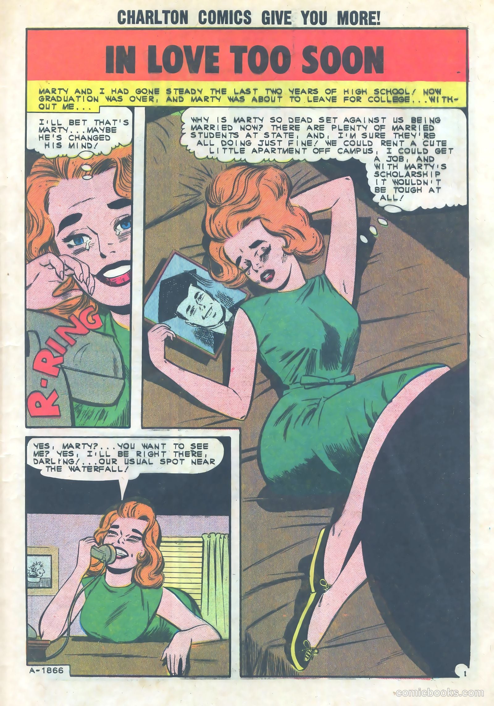 Secrets of Young Brides #33 (1962) — page 9 of 36