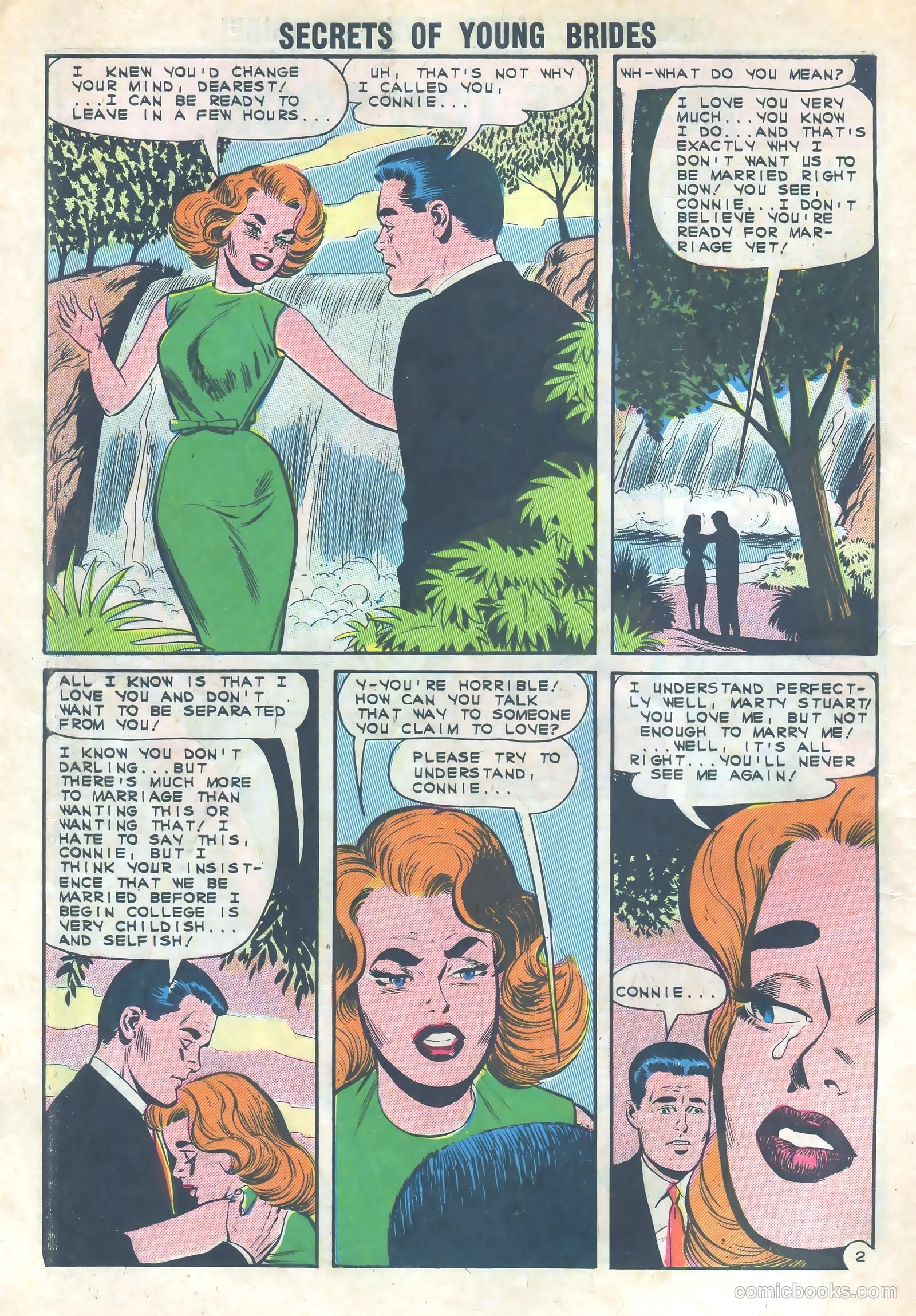 Secrets of Young Brides #33 (1962) — page 10 of 36
