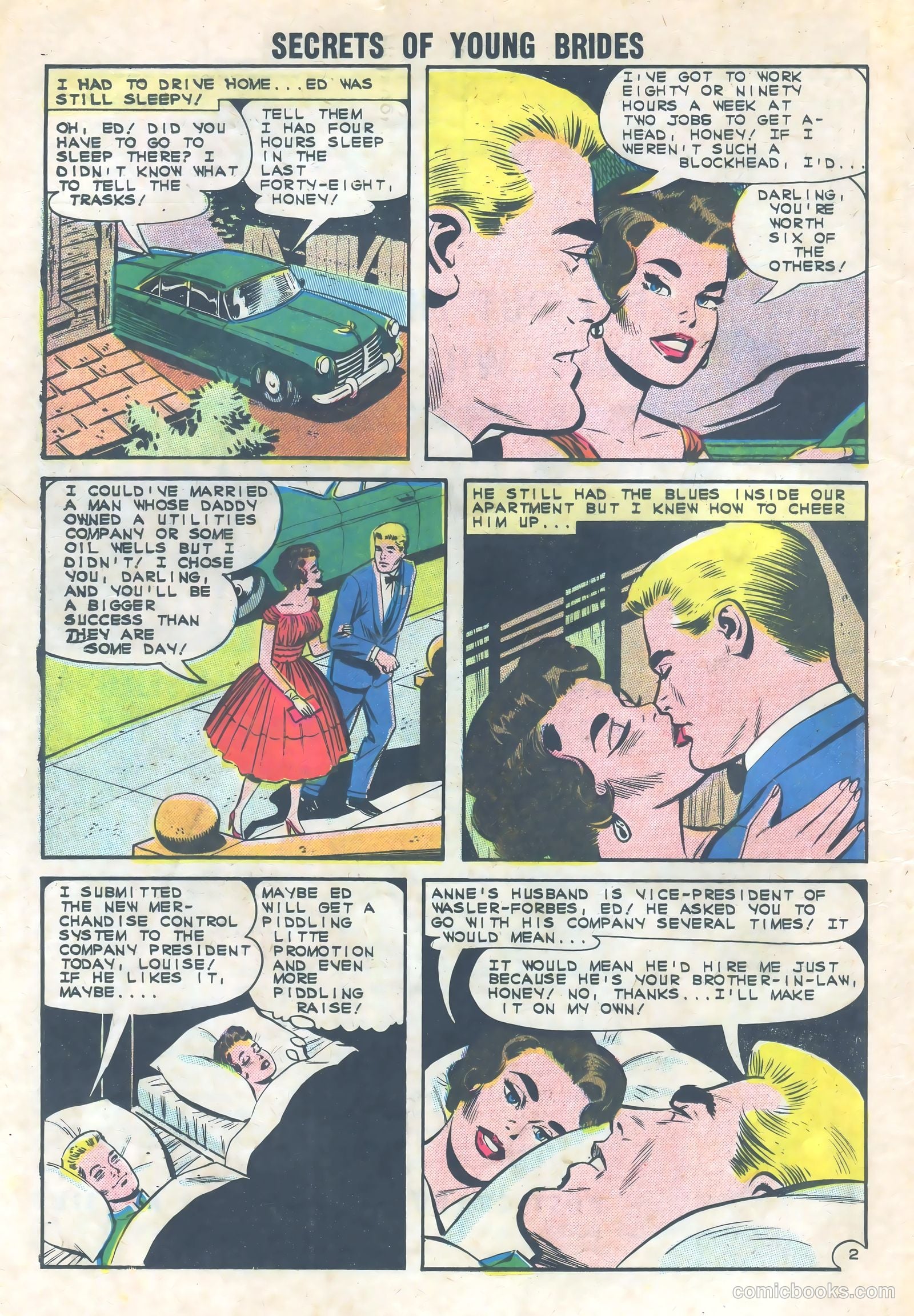 Secrets of Young Brides #33 (1962) — page 16 of 36