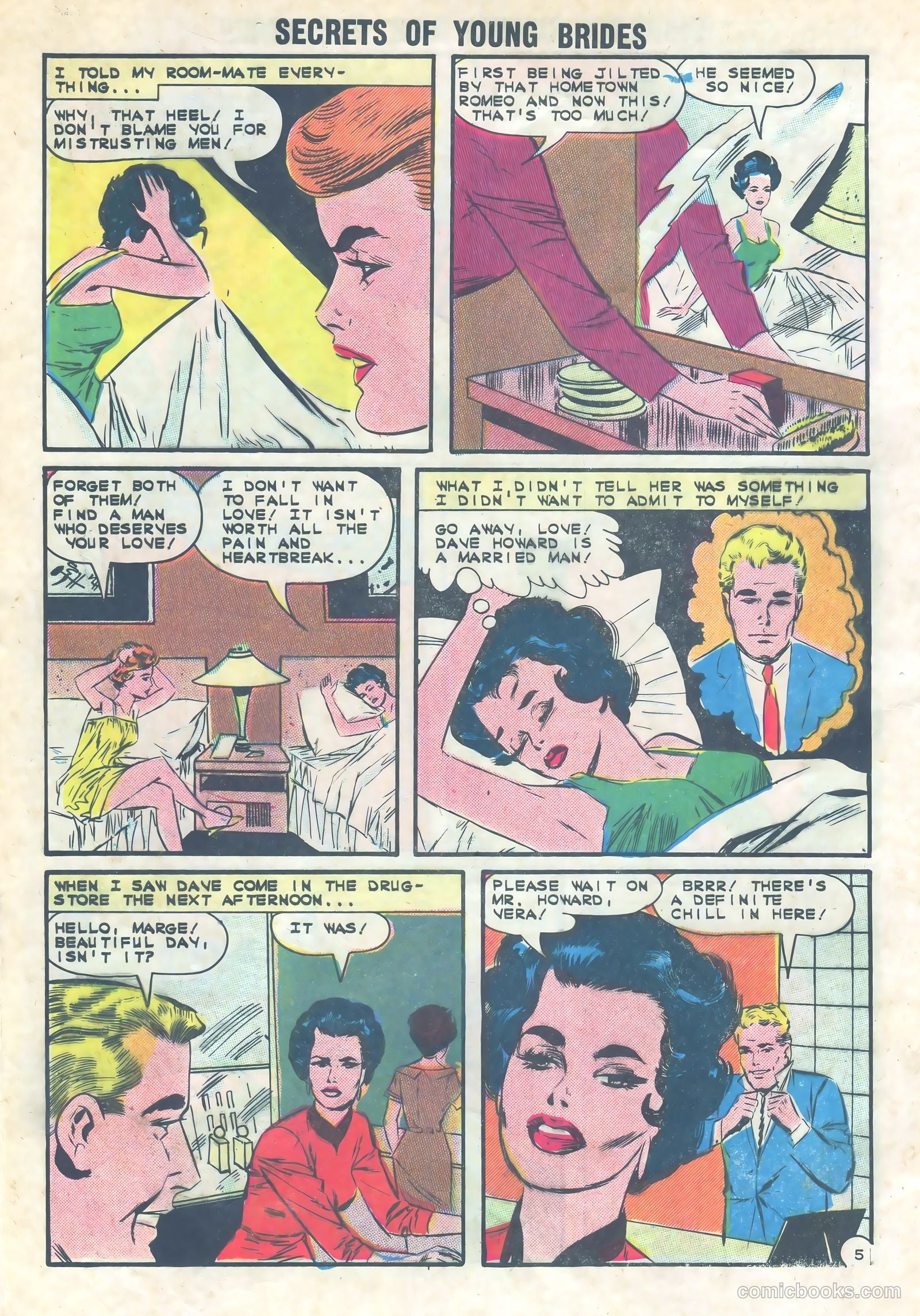 Secrets of Young Brides #35 (1963) — page 8 of 36