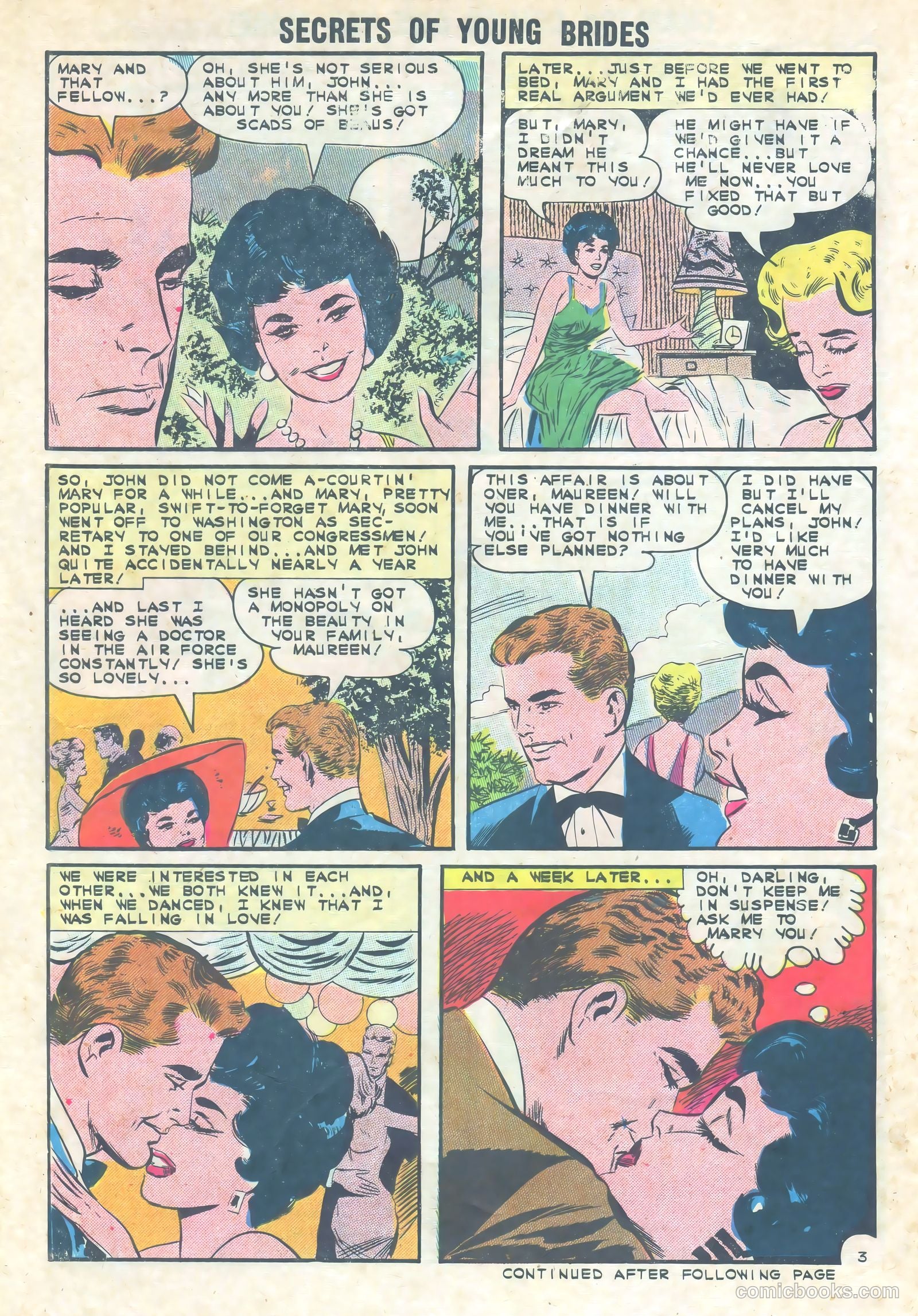 Secrets of Young Brides #35 (1963) — page 30 of 36