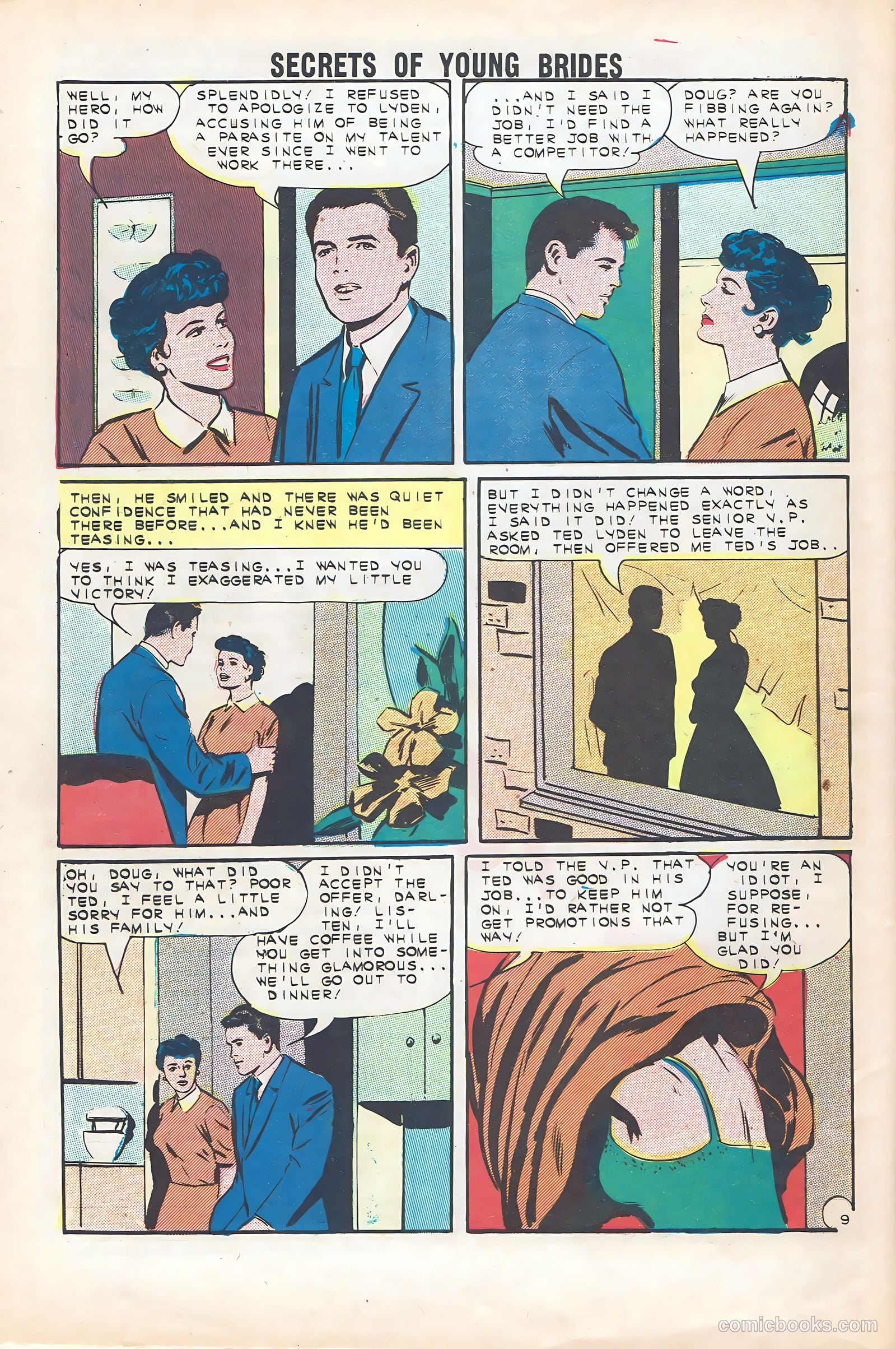 Secrets of Young Brides #38 (1963) — page 32 of 36