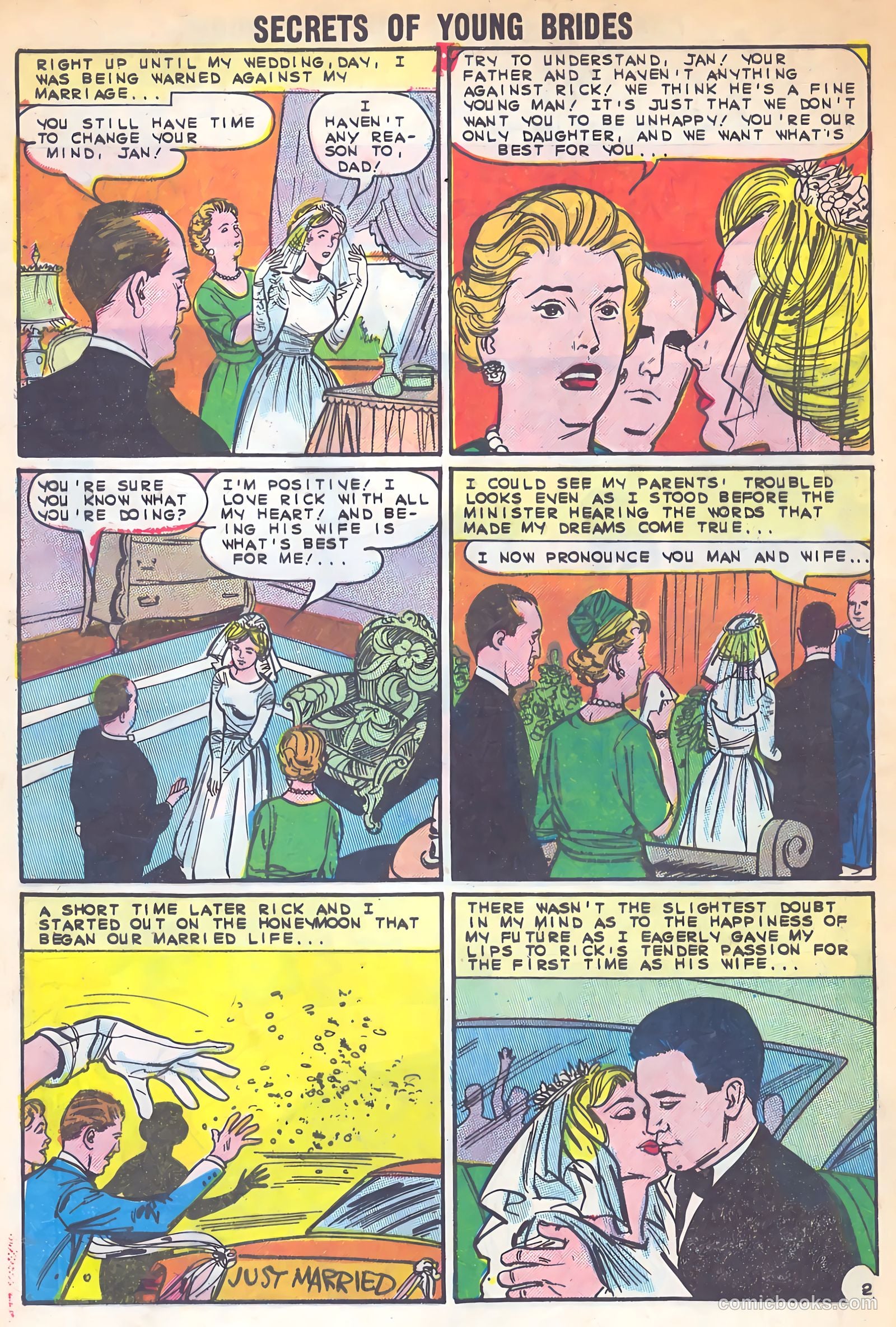 Secrets of Young Brides #40 (1963) — page 4 of 36
