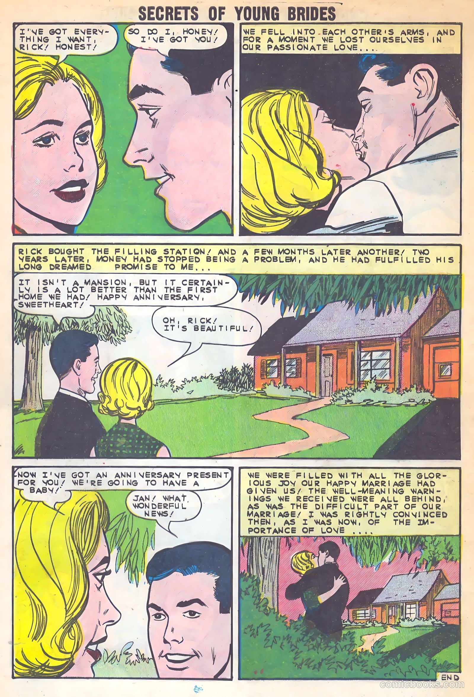 Secrets of Young Brides #40 (1963) — page 8 of 36
