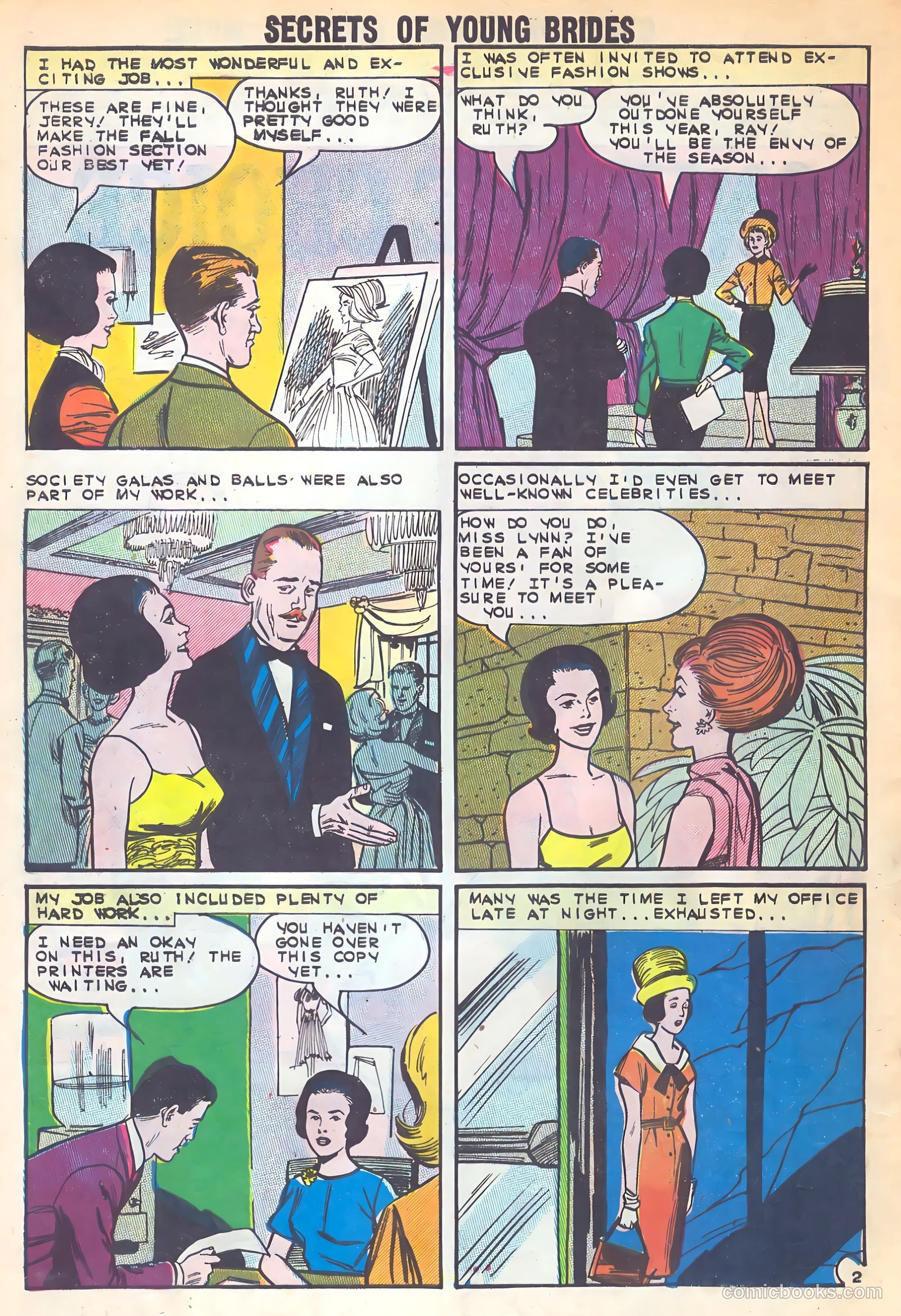Secrets of Young Brides #40 (1963) — page 10 of 36