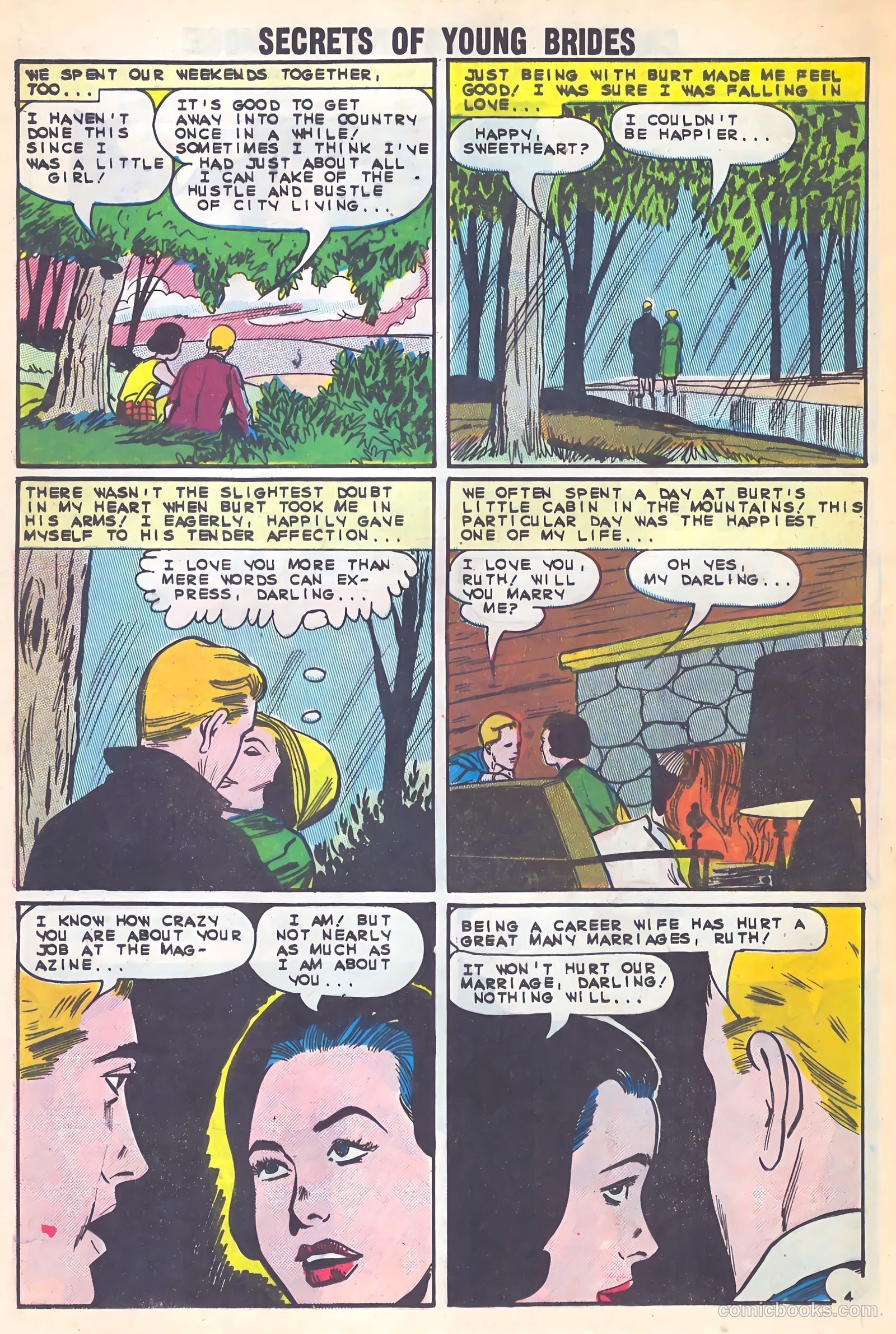 Secrets of Young Brides #40 (1963) — page 12 of 36