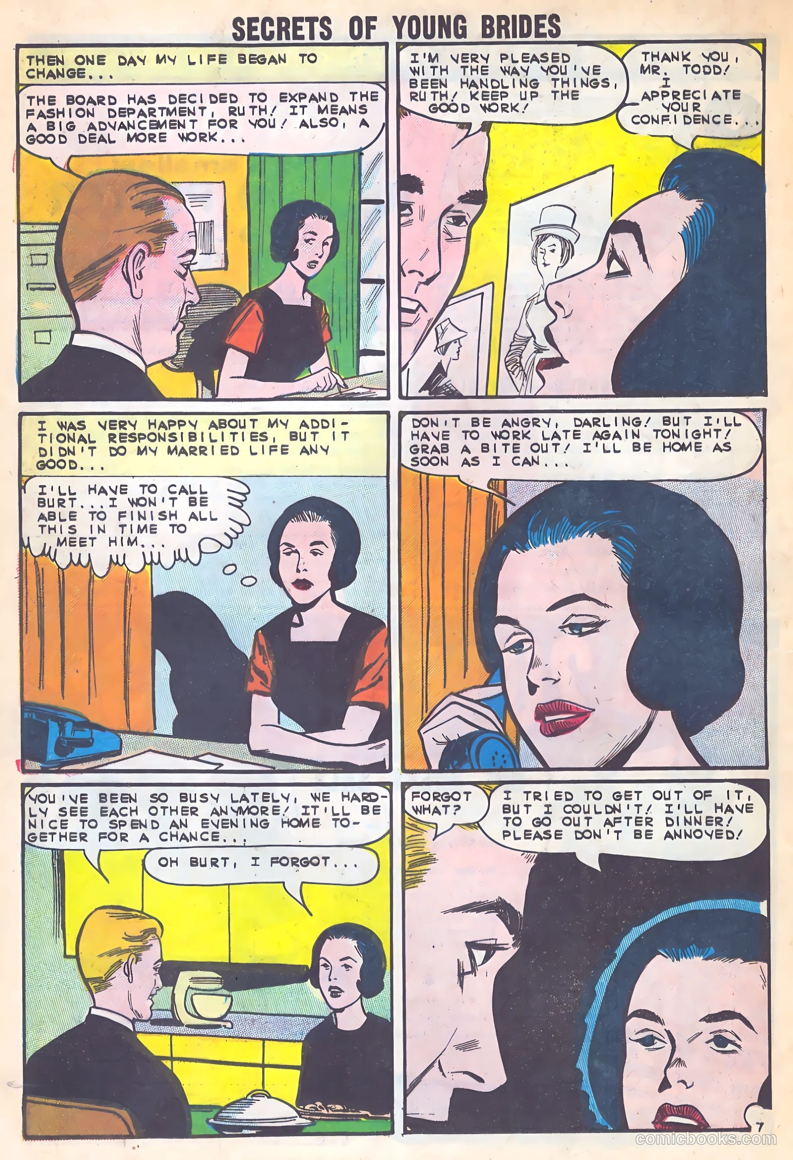 Secrets of Young Brides #40 (1963) — page 16 of 36
