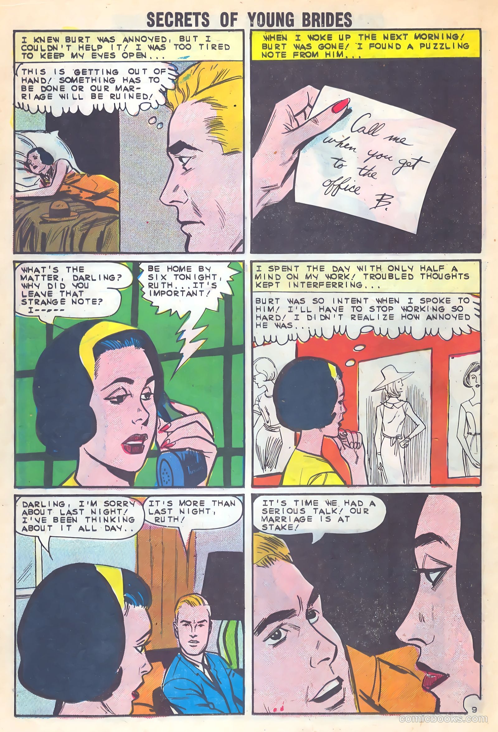 Secrets of Young Brides #40 (1963) — page 18 of 36