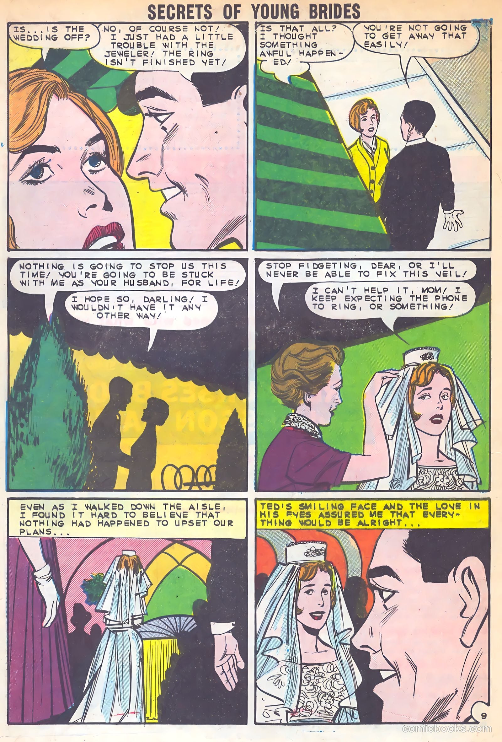Secrets of Young Brides #40 (1963) — page 32 of 36