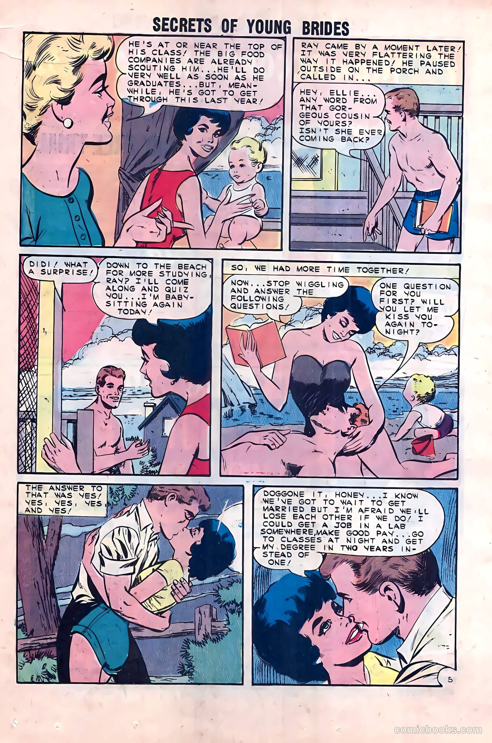 Secrets of Young Brides #42 (1964) — page 16 of 36