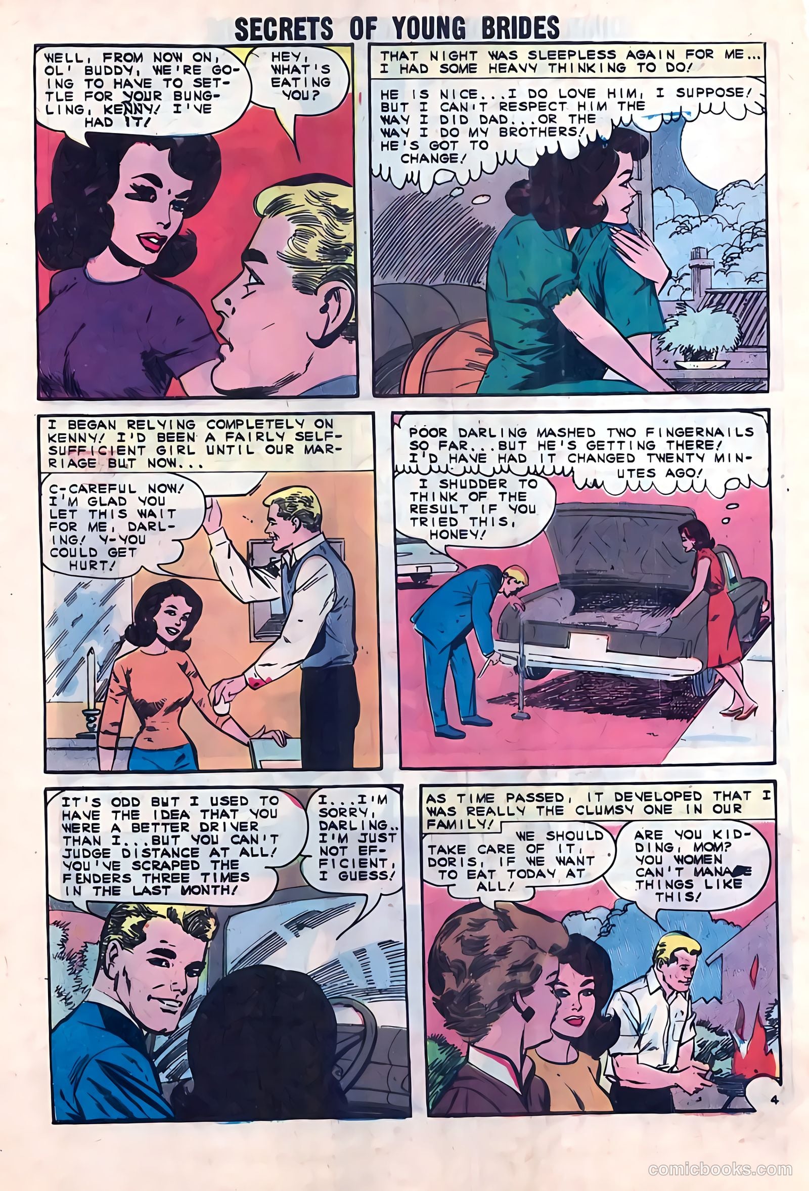 Secrets of Young Brides #42 (1964) — page 28 of 36