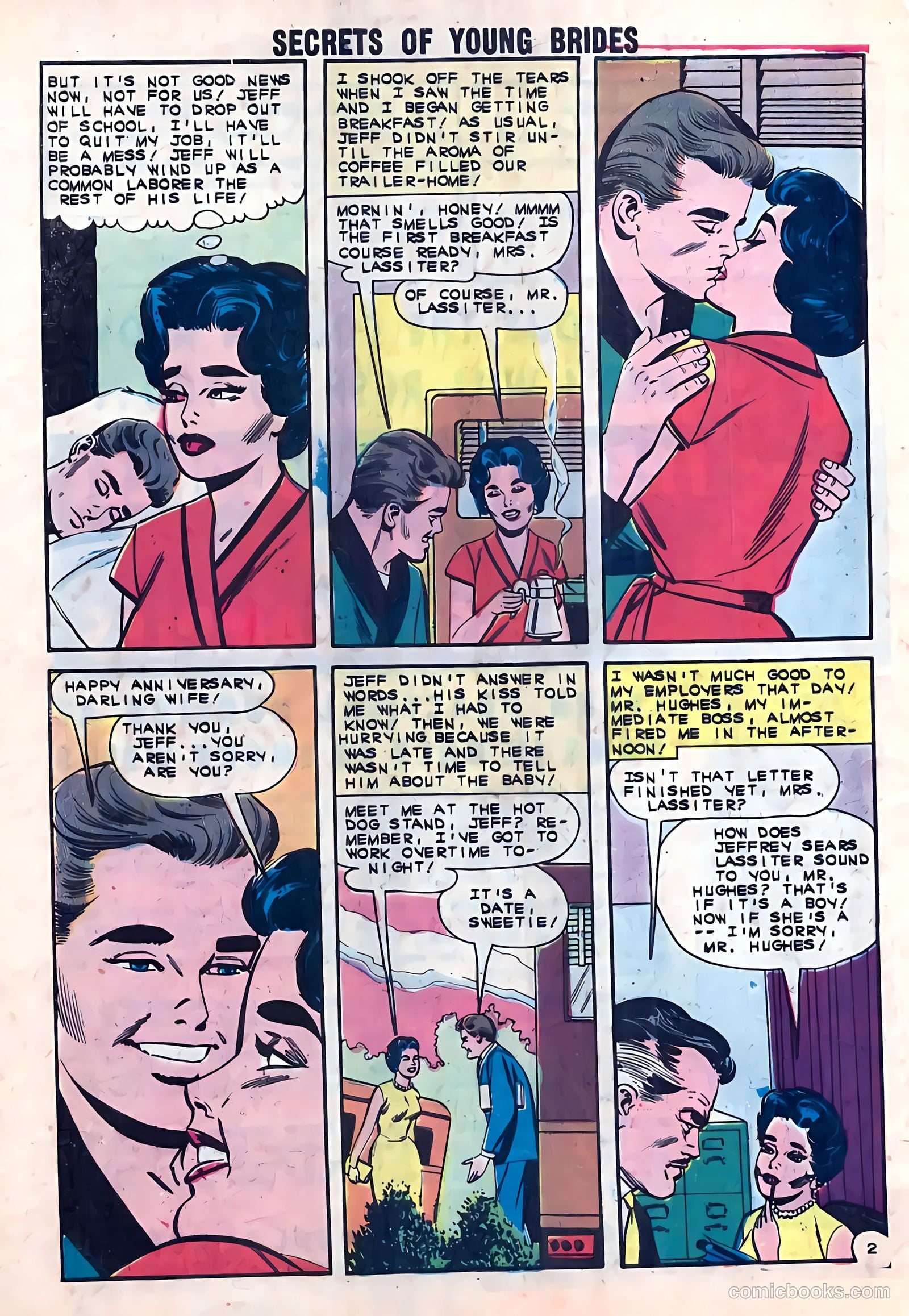 Secrets of Young Brides #42 (1964) — page 32 of 36