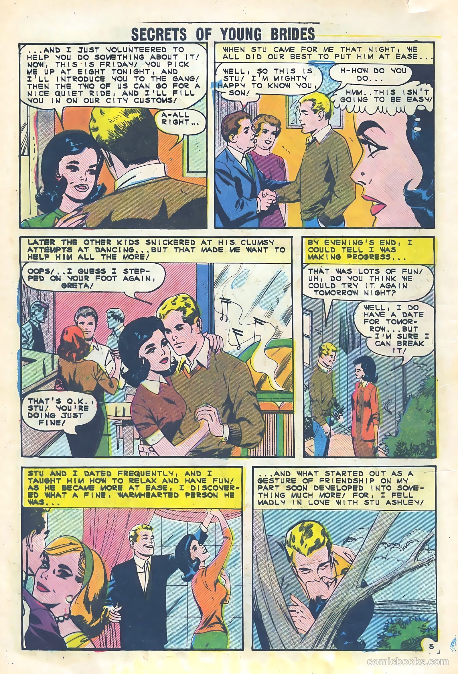 Secrets of Young Brides #43 (1964) — page 8 of 37